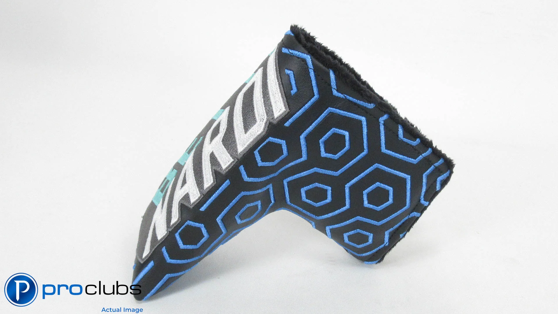 NEW BETTINARDI GEOMETRIC BLUE / BLACK BLADE PUTTER HEADCOVER #344322 - Image 3