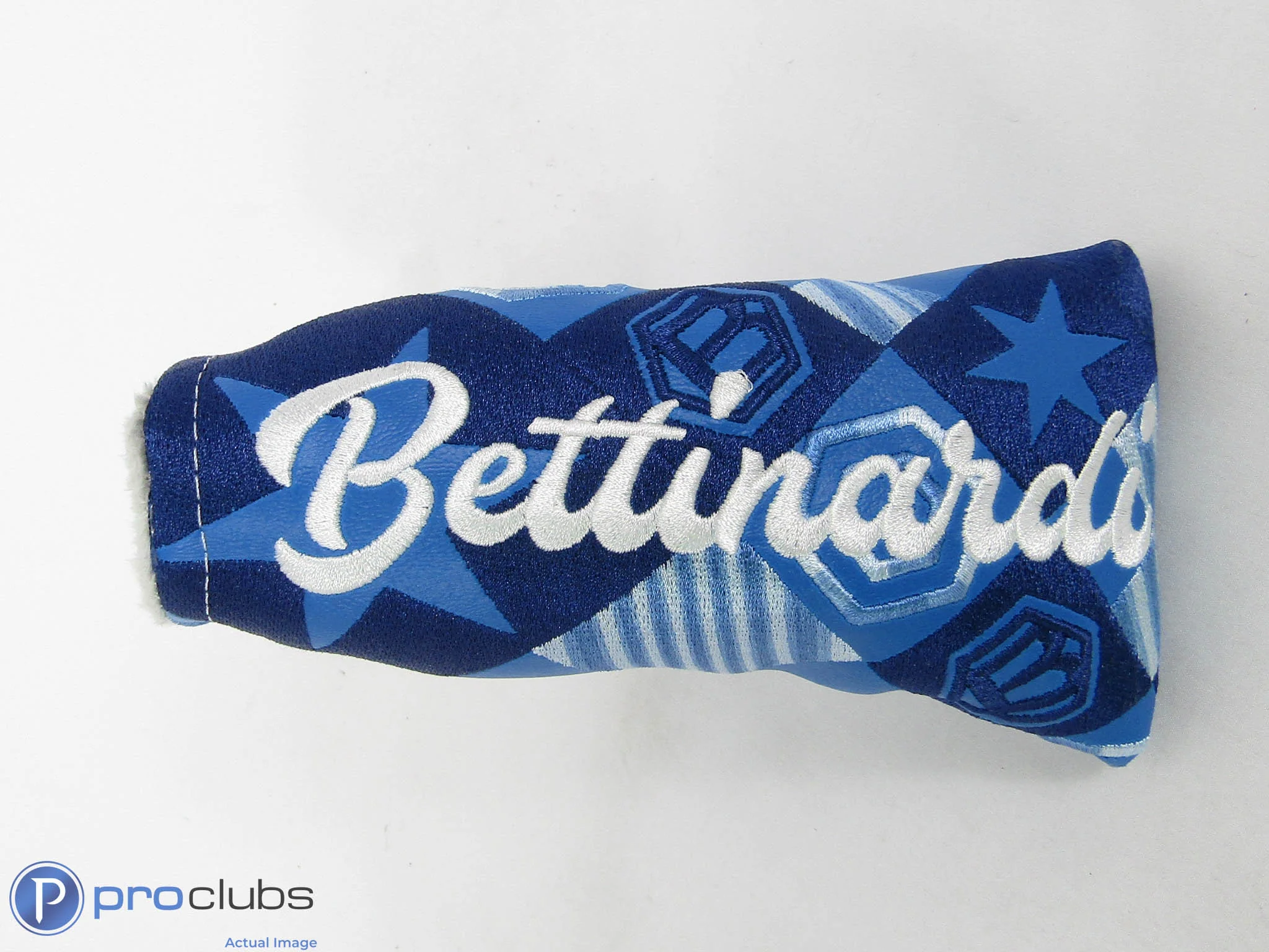 New! Bettinardi Geometric Blue Blade Putter HeadCover - 506463 - Image 3