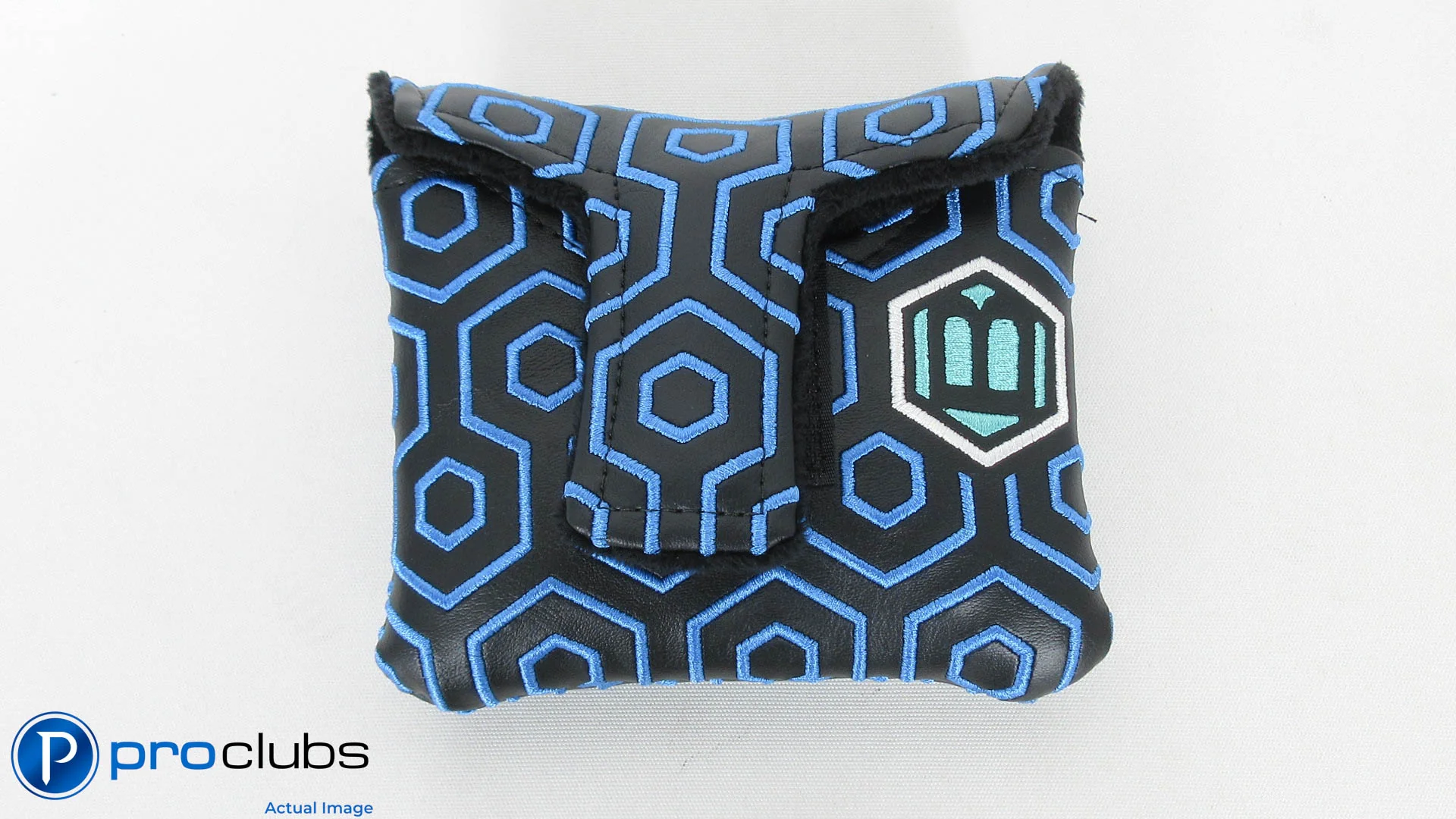 NEW BETTINARDI GEOMETRIC BLUE MALLET PUTTER HEADCOVER #344323 - Image 2