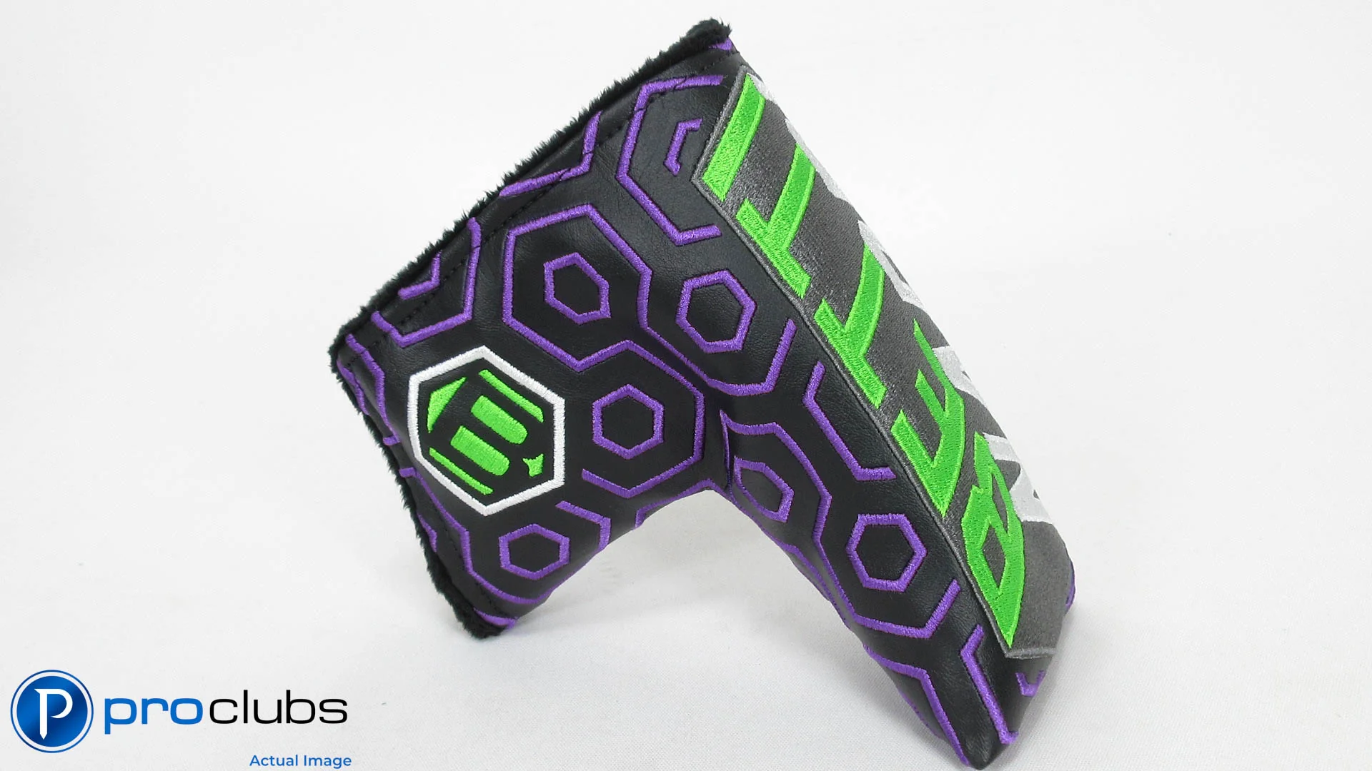 NEW BETTINARDI GEOMETRIC PURPLE BLADE PUTTER HEADCOVER #344324 - Image 2