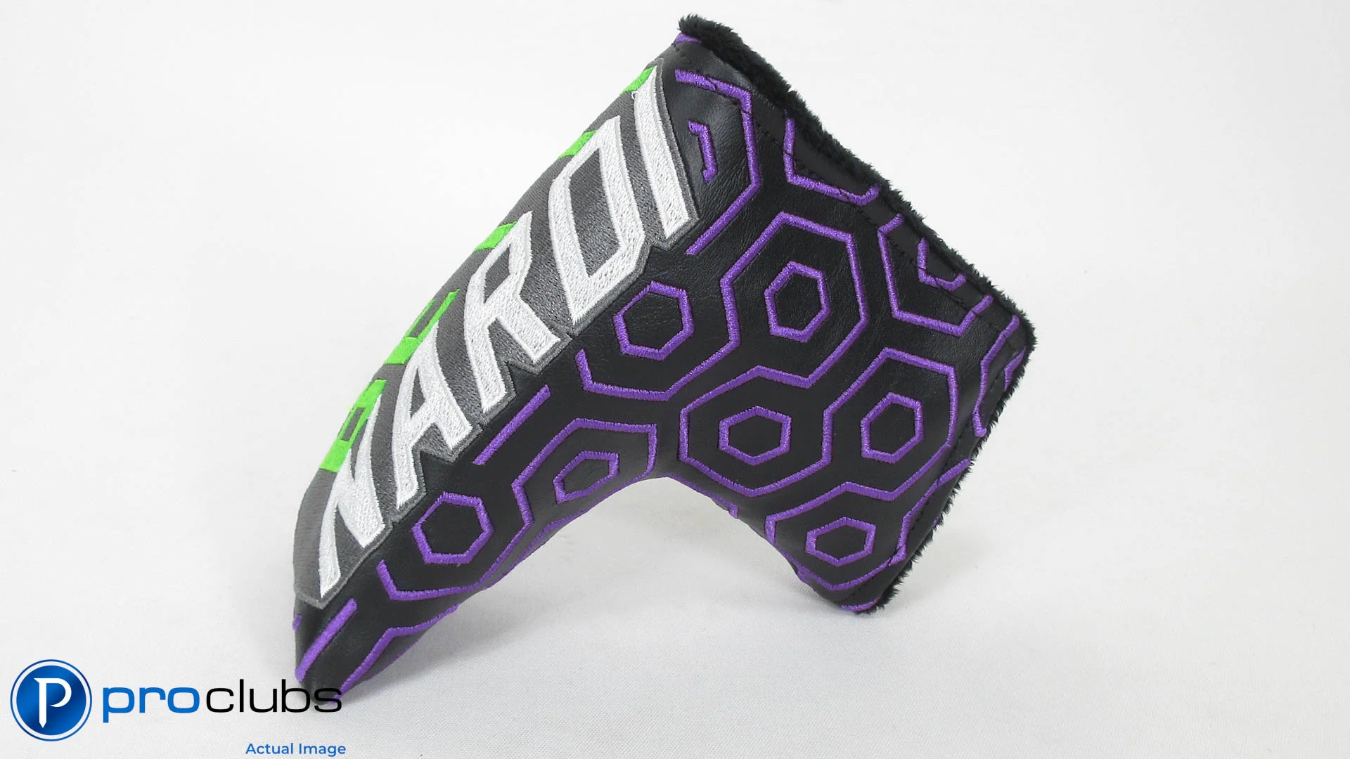 NEW BETTINARDI GEOMETRIC PURPLE BLADE PUTTER HEADCOVER #344324 - Image 3