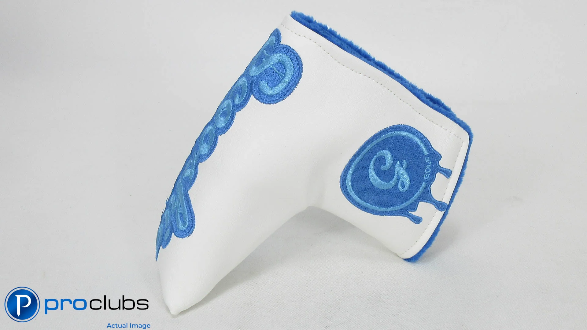 NEW BETTINARDI GEORGE GANKAS TOUR SCOOSHIE WHITE BLADE PUTTER HEADCOVER #344336 - Image 2