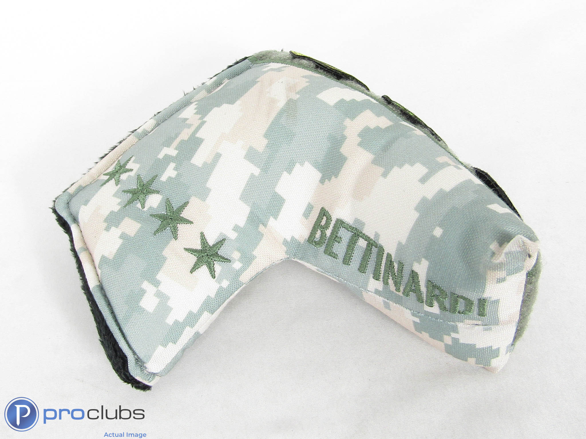New! Bettinardi Veterans Day Green Digital Camo Blade Putter Headcover- 511495 - Image 2