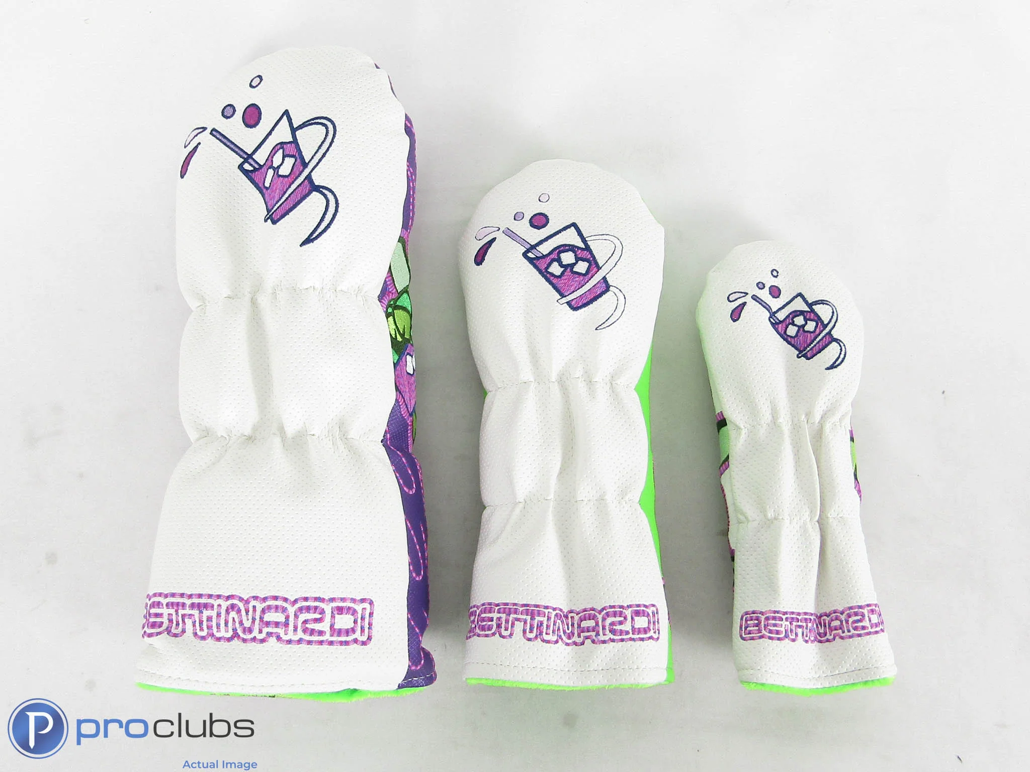 New! Bettinardi 3pc Lucky Stinger Transfusion Wood Set Headocvers - 510738 - Image 2