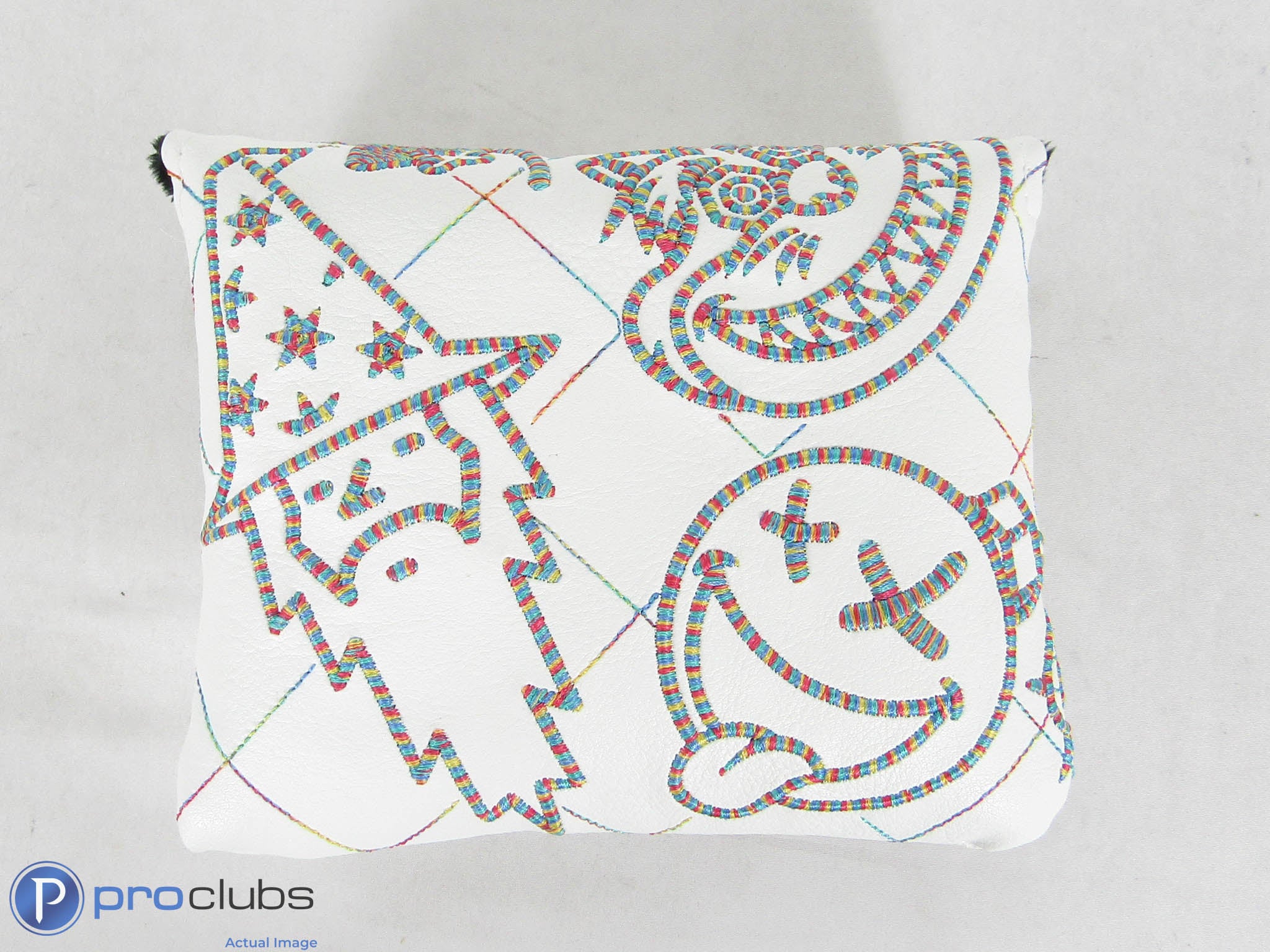 New! Bettinardi Rainbow Multi Icon Mallett Putter Headcover - 511202 - Image 2