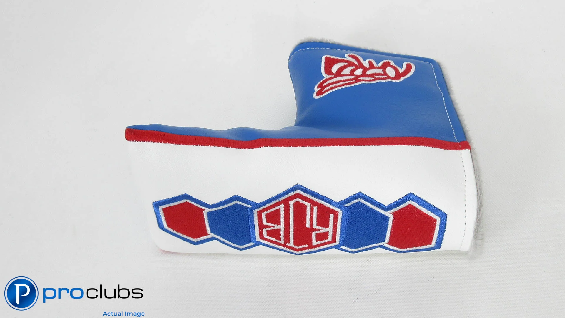 NEW BETTINARDI RETRO ORIGINAL RJB RED / BLUE BLADE PUTTER HEADCOVER #344330 - Image 2