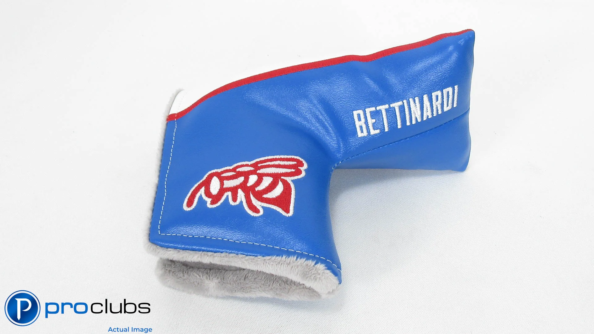NEW BETTINARDI RETRO ORIGINAL RJB RED / BLUE BLADE PUTTER HEADCOVER #344330 - Image 3