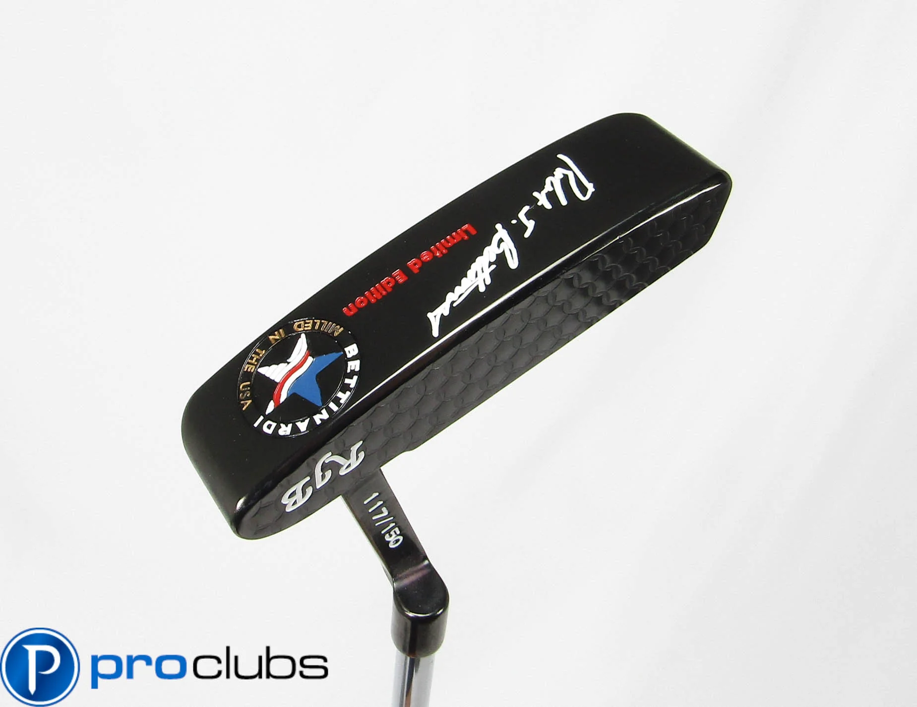 NEW BETTINARDI RJB LIMITED EDITION #117/150 PUTTER w/ HEADCOVER #472288 - Image 5