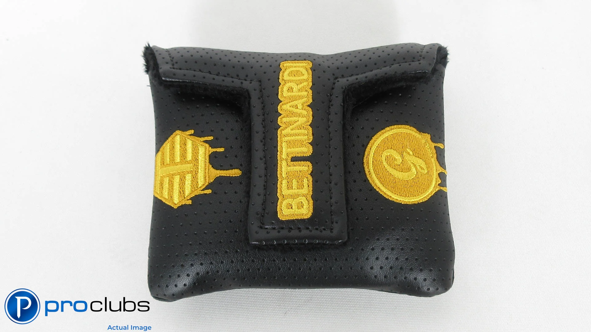 NEW BETTINARDI SCOOSHIE GEORGE GANKAS GOLD TOUR MALLET PUTTER HEADCOVER #344335 - Image 2