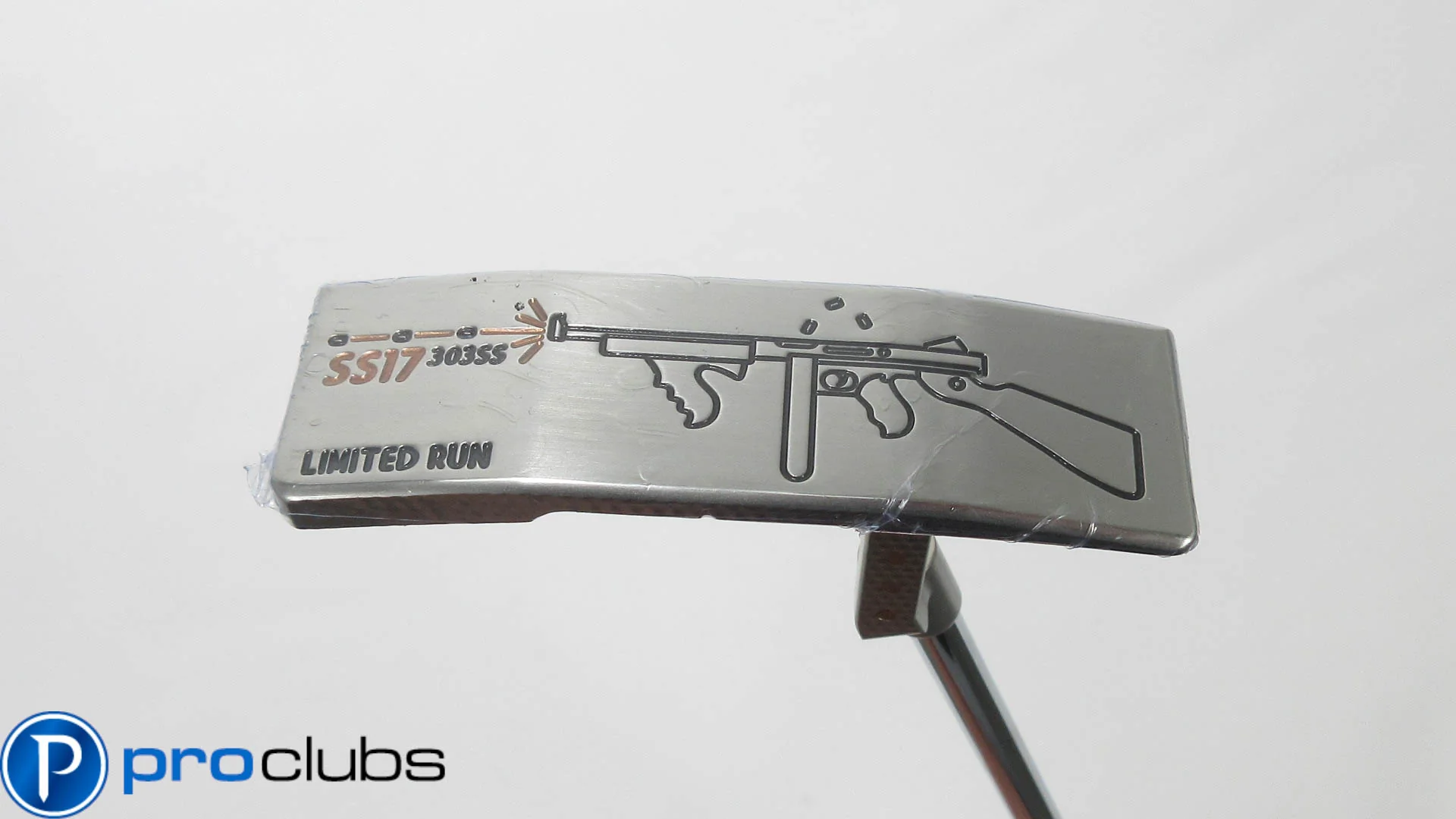 NEW BETTINARDI SS17 THOMPSON LIMITED RUN #83/500 PUTTER 35" w/ HEADCOVER & COA - Image 3