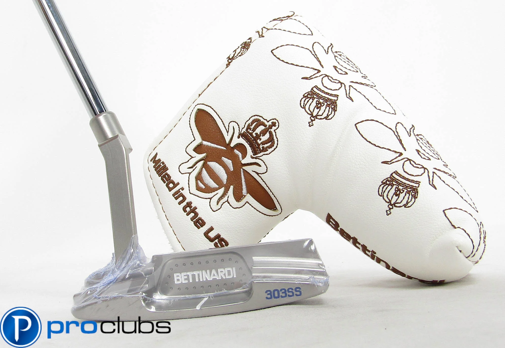 NEW BETTINARDI STUDIO B RESERVE INDUSTRIAL QUEEN B 15 PUTTER w/HEADCOVER #464249 - Image 2