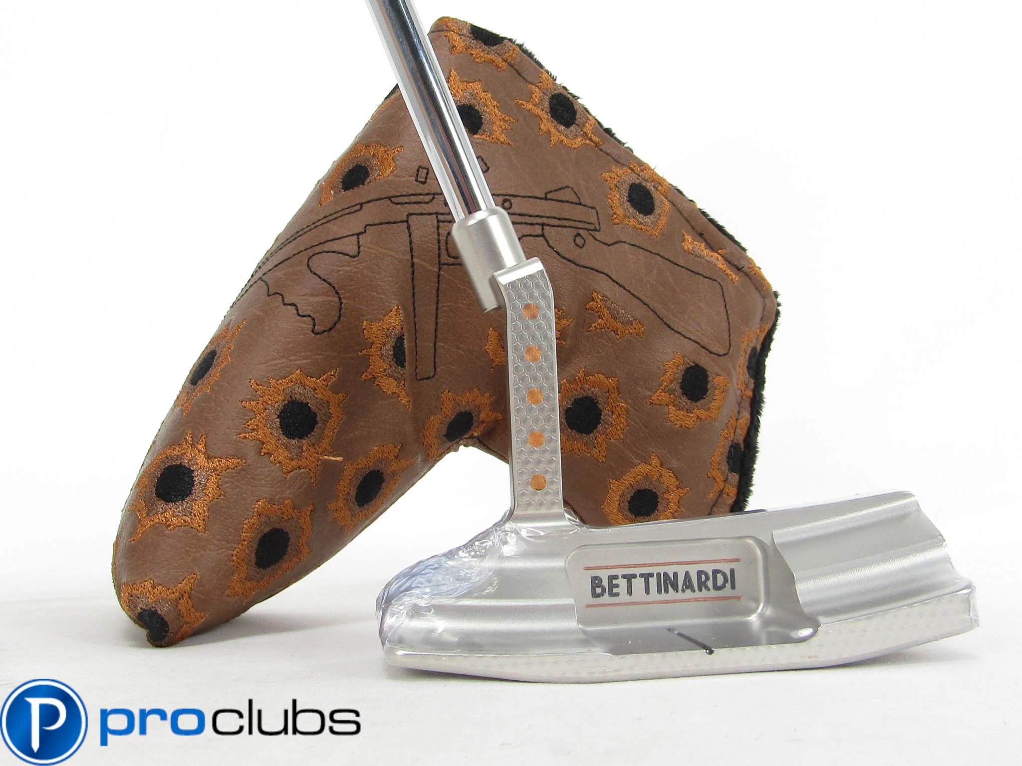 NEW BETTINARDI THOMPSON LIMITED RUN SS17 381/500 PUTTER w/HEADCOVER & COA 452264 - Image 2