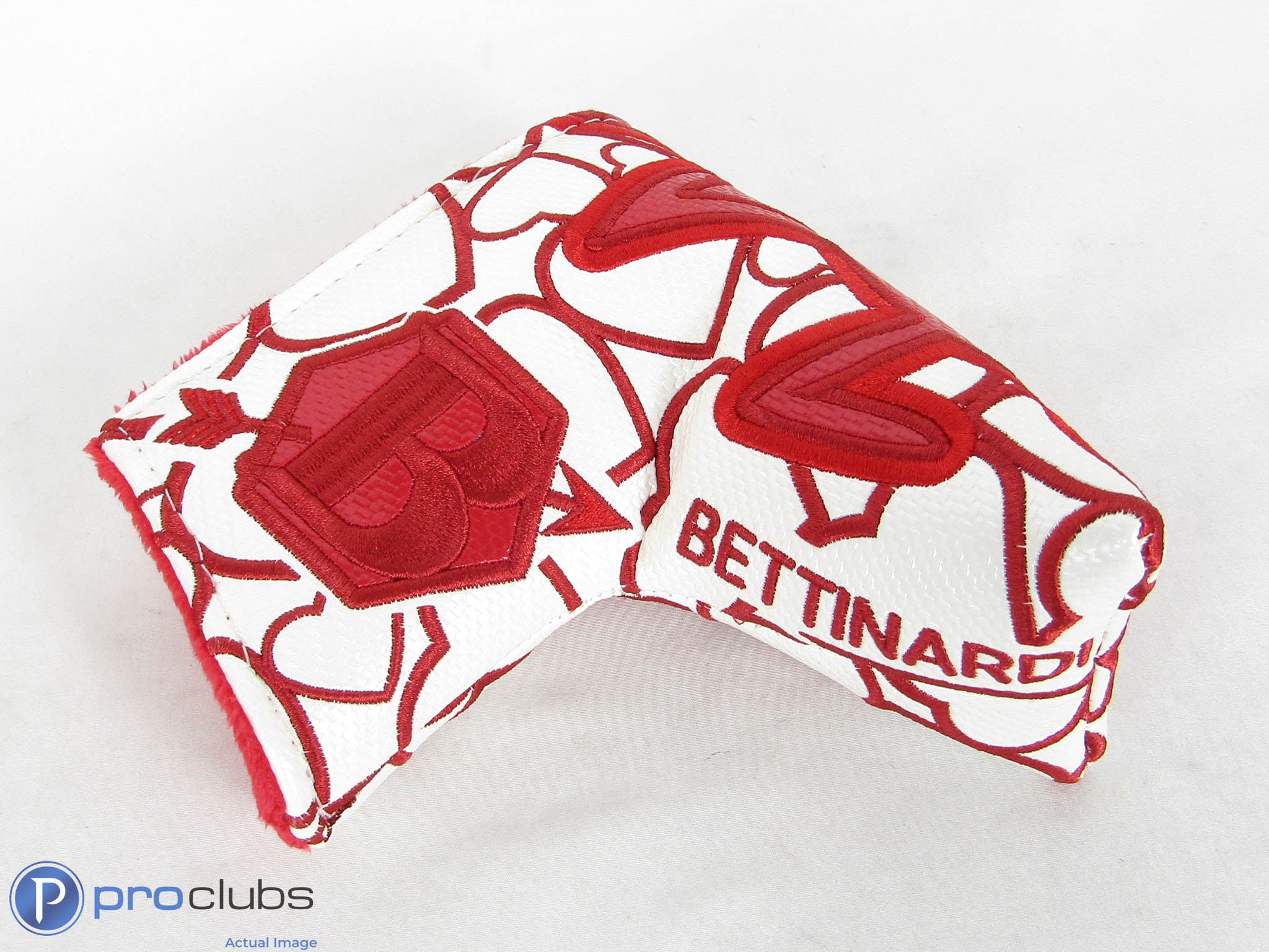 New! Bettinardi Valentine's Day Heart Eyes Stinger Blade Putter Headcover-511320 - Image 2