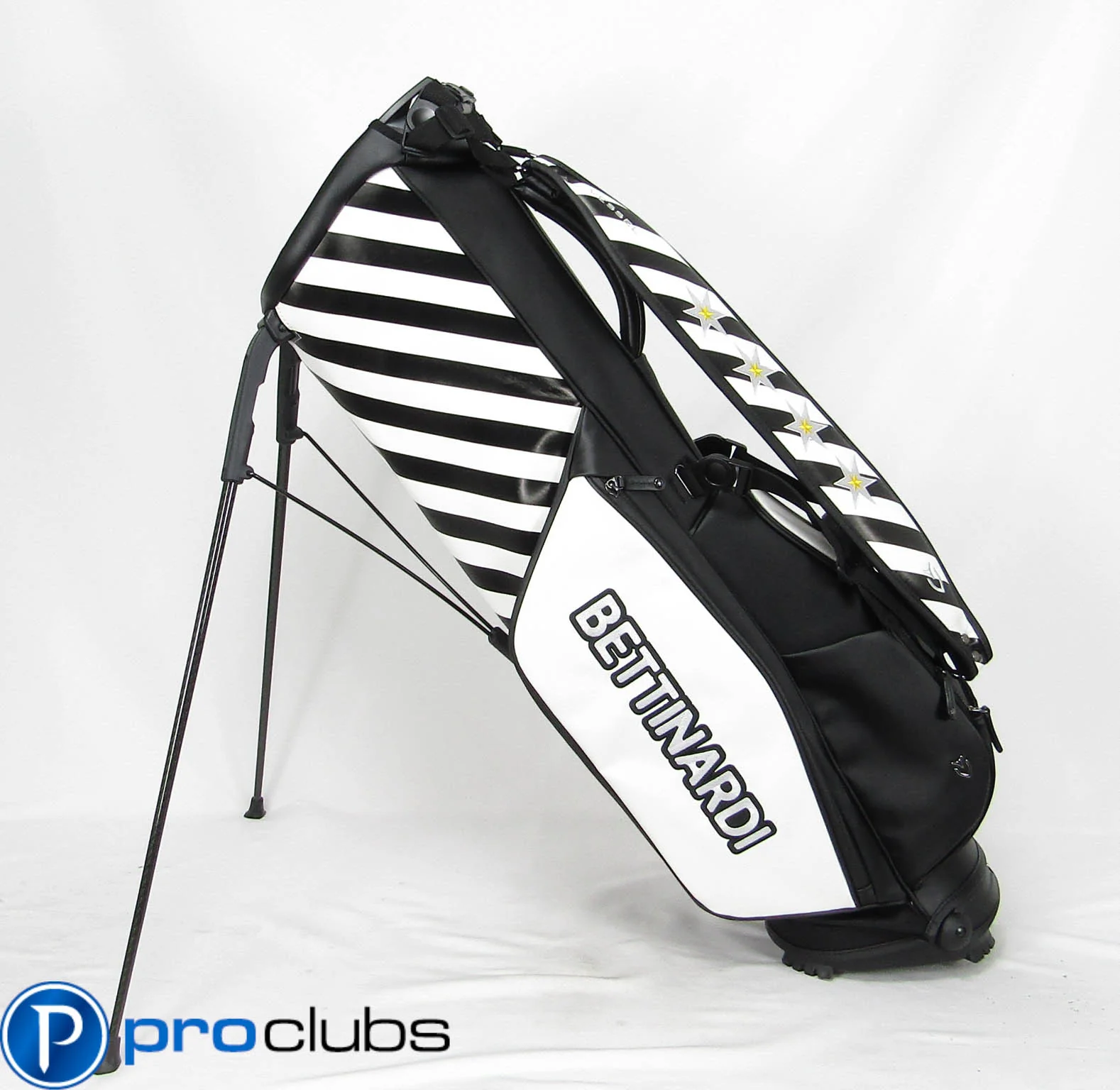 NEW BETTINARDI VESSEL STINGER VLX ZEBRA STRIPE STAND BAG #464448 - Image 3