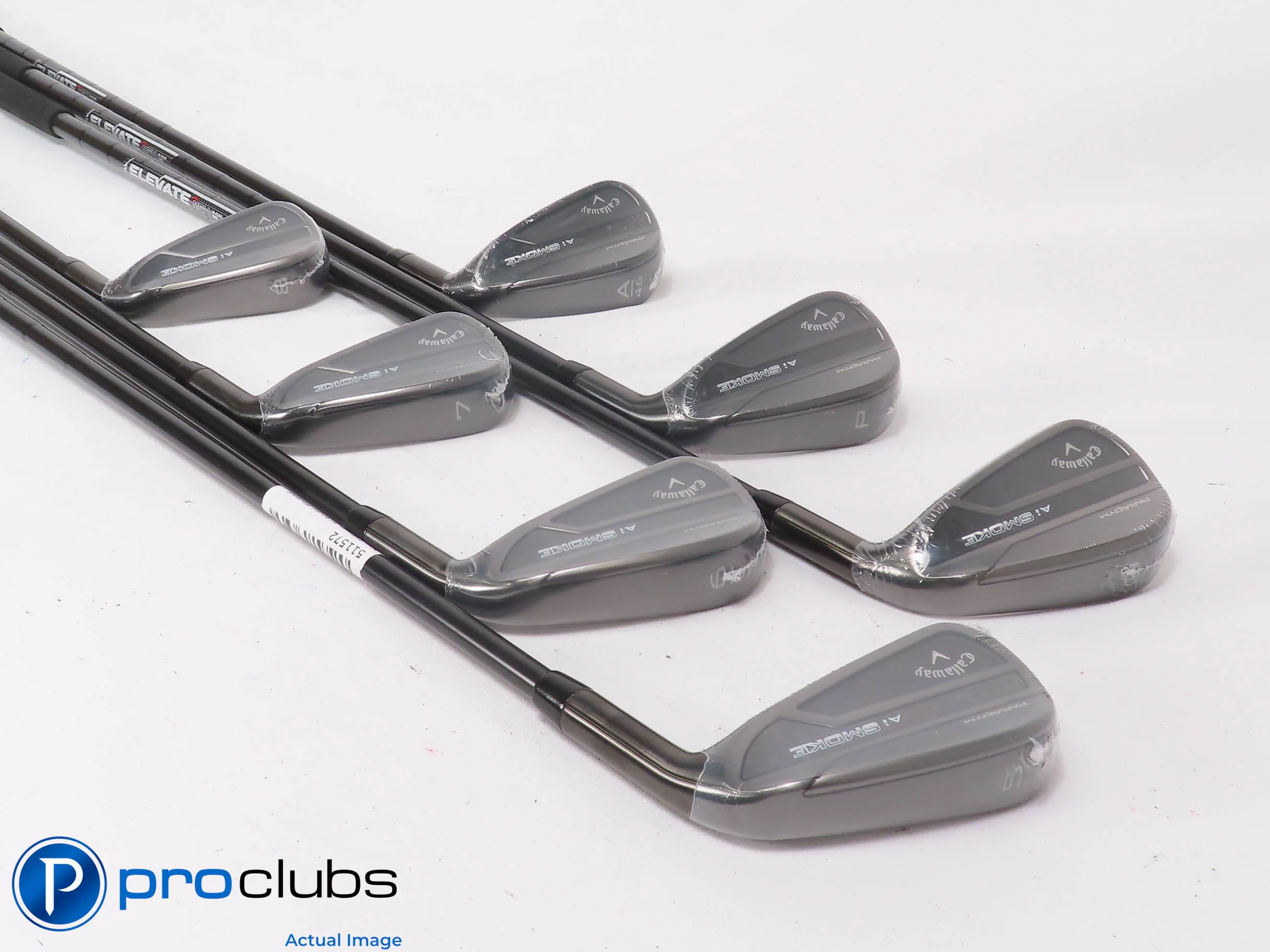 New Callaway Ai Smoke Blackout 5-PW,AW Iron Set - Regular Flex Steel 511572 - Image 2