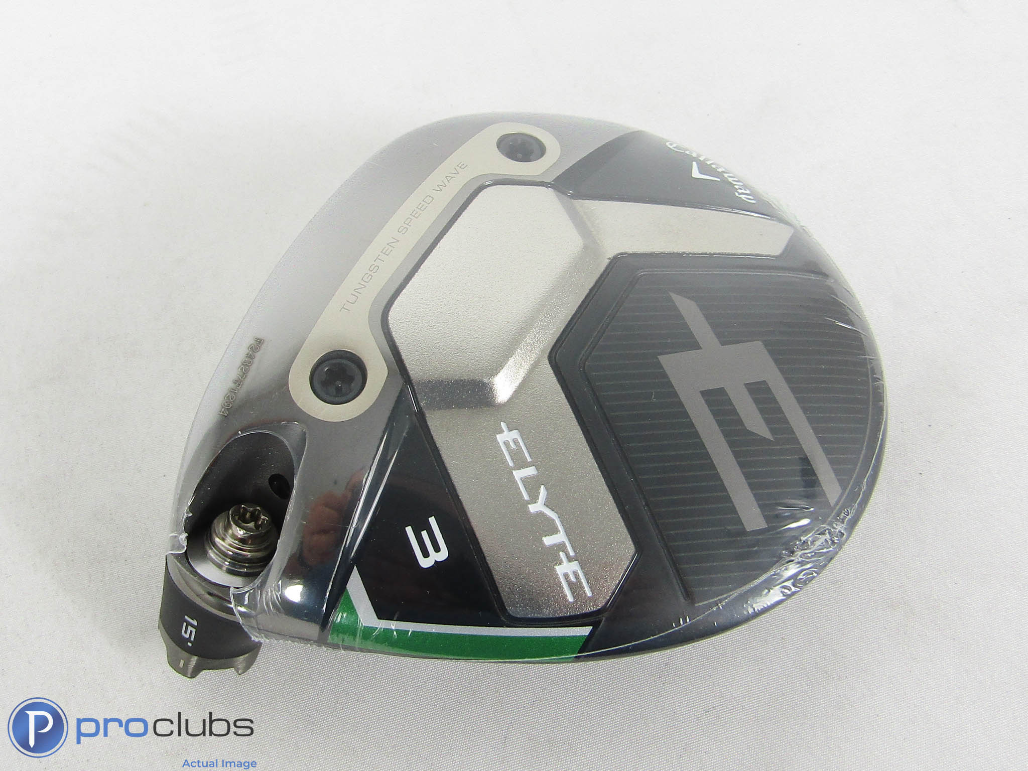 New Left Handed! Callaway ELYTE 15* 3 Wood - Head Only - 507249