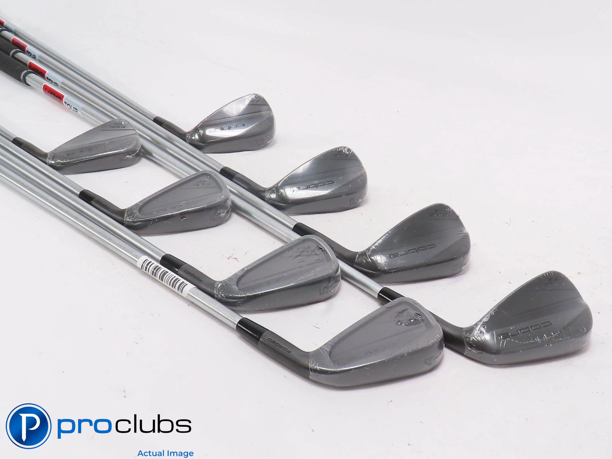 New Cobra '24 King CB/MB Black 4-PW,GW Combo Iron Set KBS 110 Stiff Flex 505588 - Image 2
