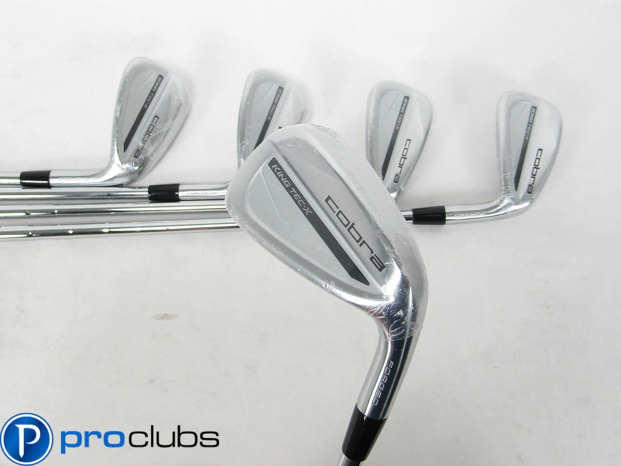 NEW COBRA '2025 KING-TEC X IRONS 7-PW,GW STEEL REGULAR FLEX (1* UPRIGHT) #505737