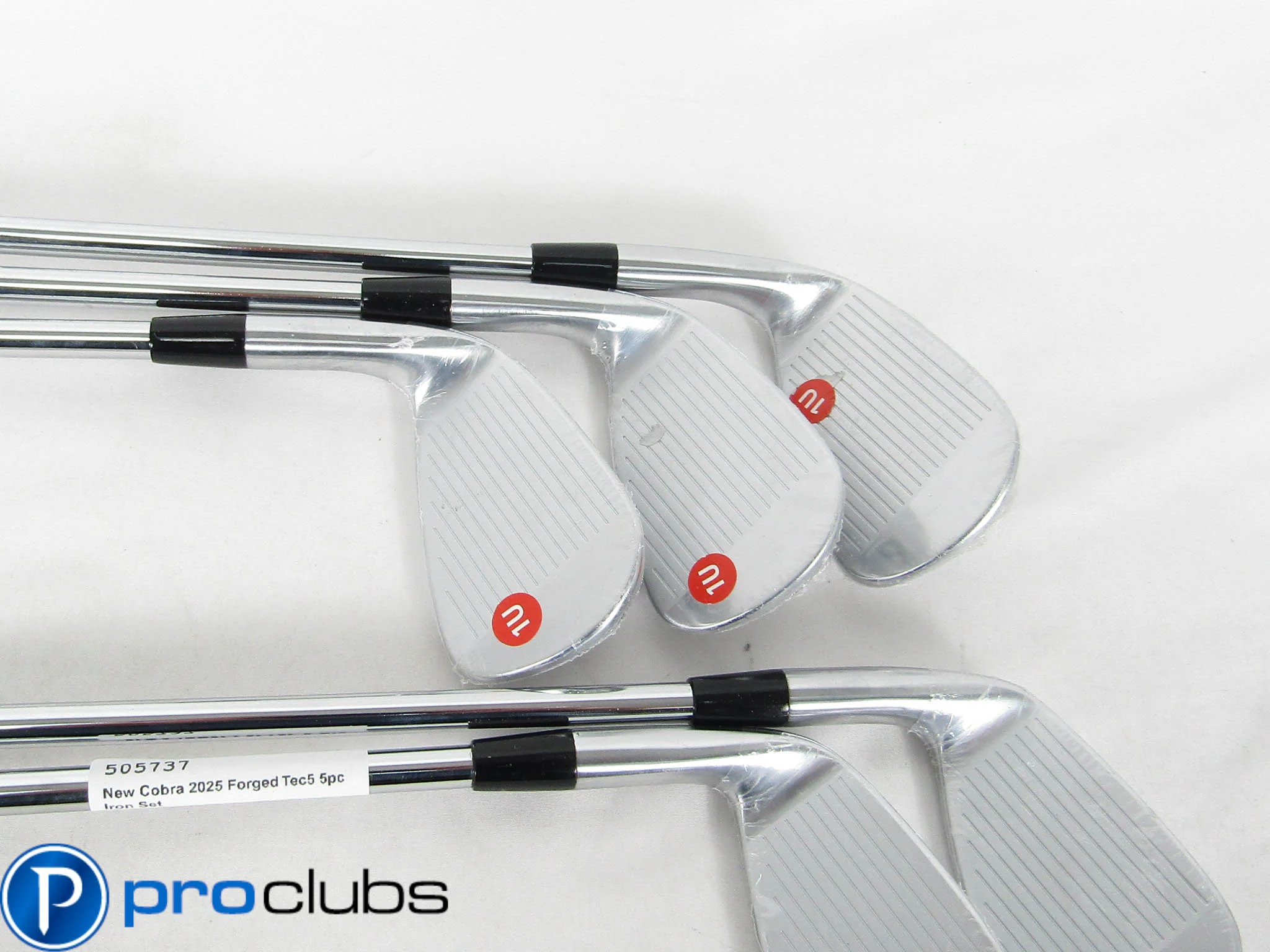 NEW COBRA '2025 KING-TEC X IRONS 7-PW,GW STEEL REGULAR FLEX (1* UPRIGHT) #505737 - Image 4