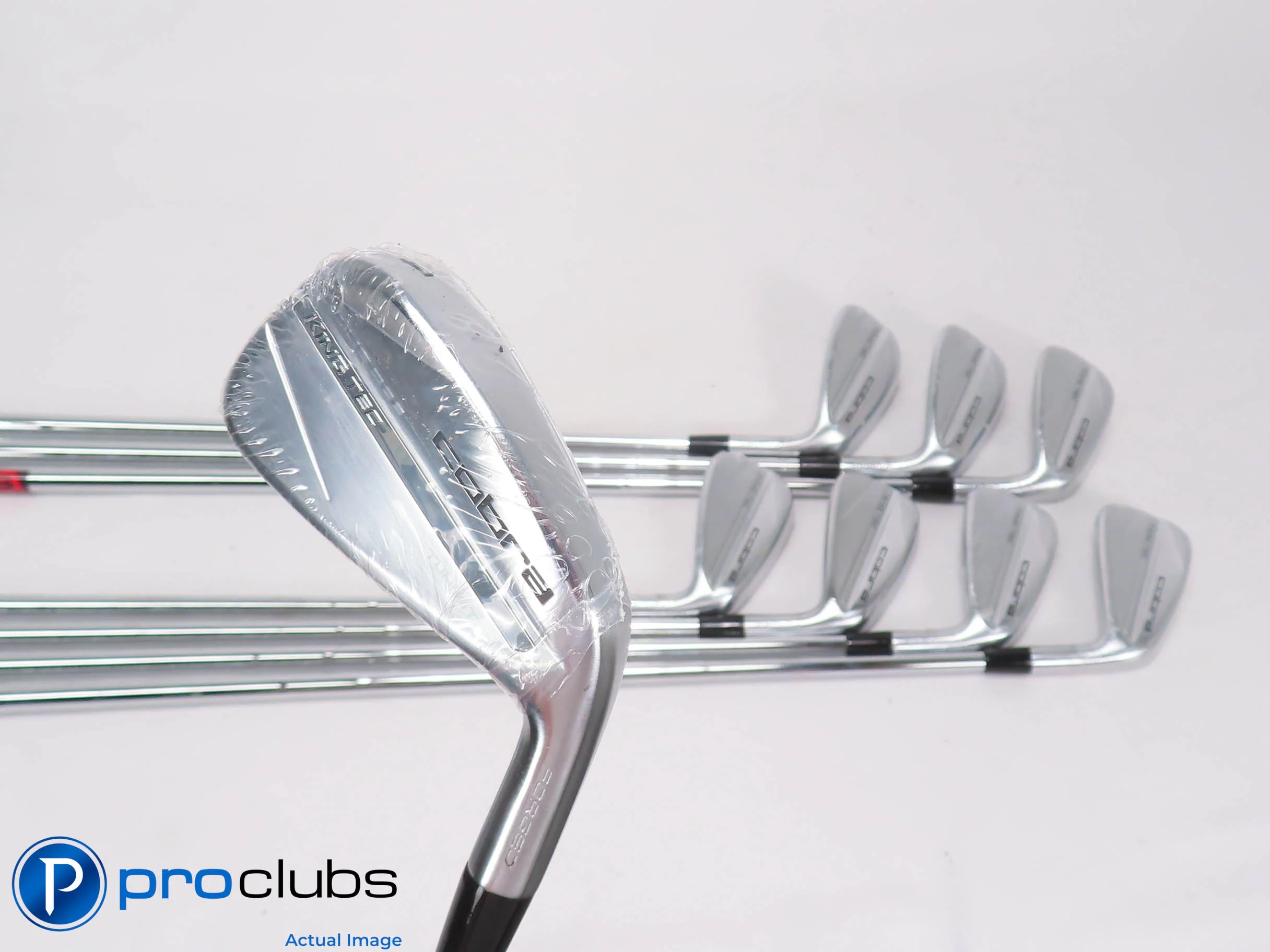 New Cobra '25 King Tec 4-PW,GW Iron Set KBS $Taper Lite Stiff Flex +1/2" 505696