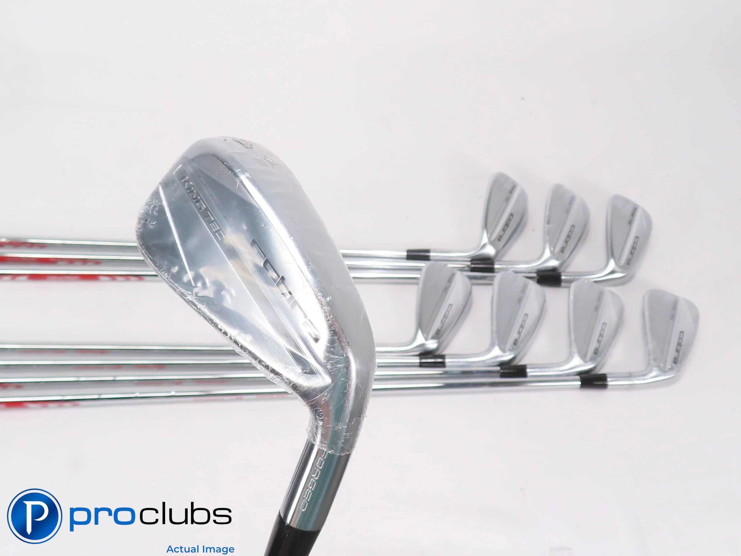 NEW Cobra '25 King Tec 4-PW,GW Iron Set - Modus 120 X-Flex Steel +3/4" 505695