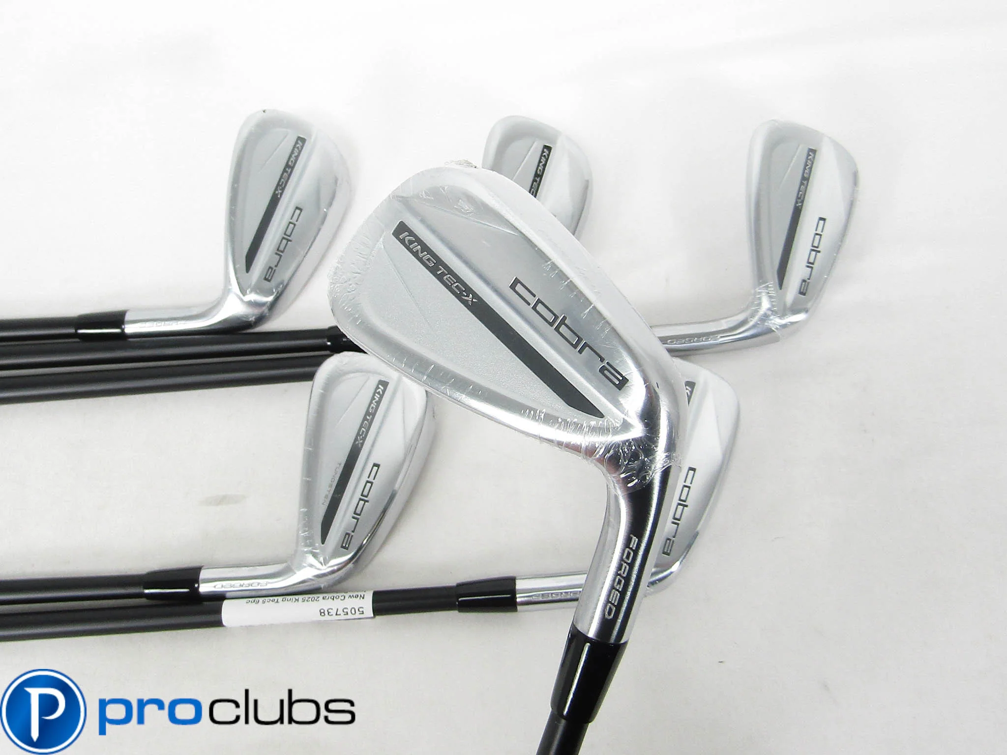 NEW COBRA '2025 KING TEC-X IRONS 6-PW GRAPHITE ULTRALITE 50 REGULAR FLEX #505738