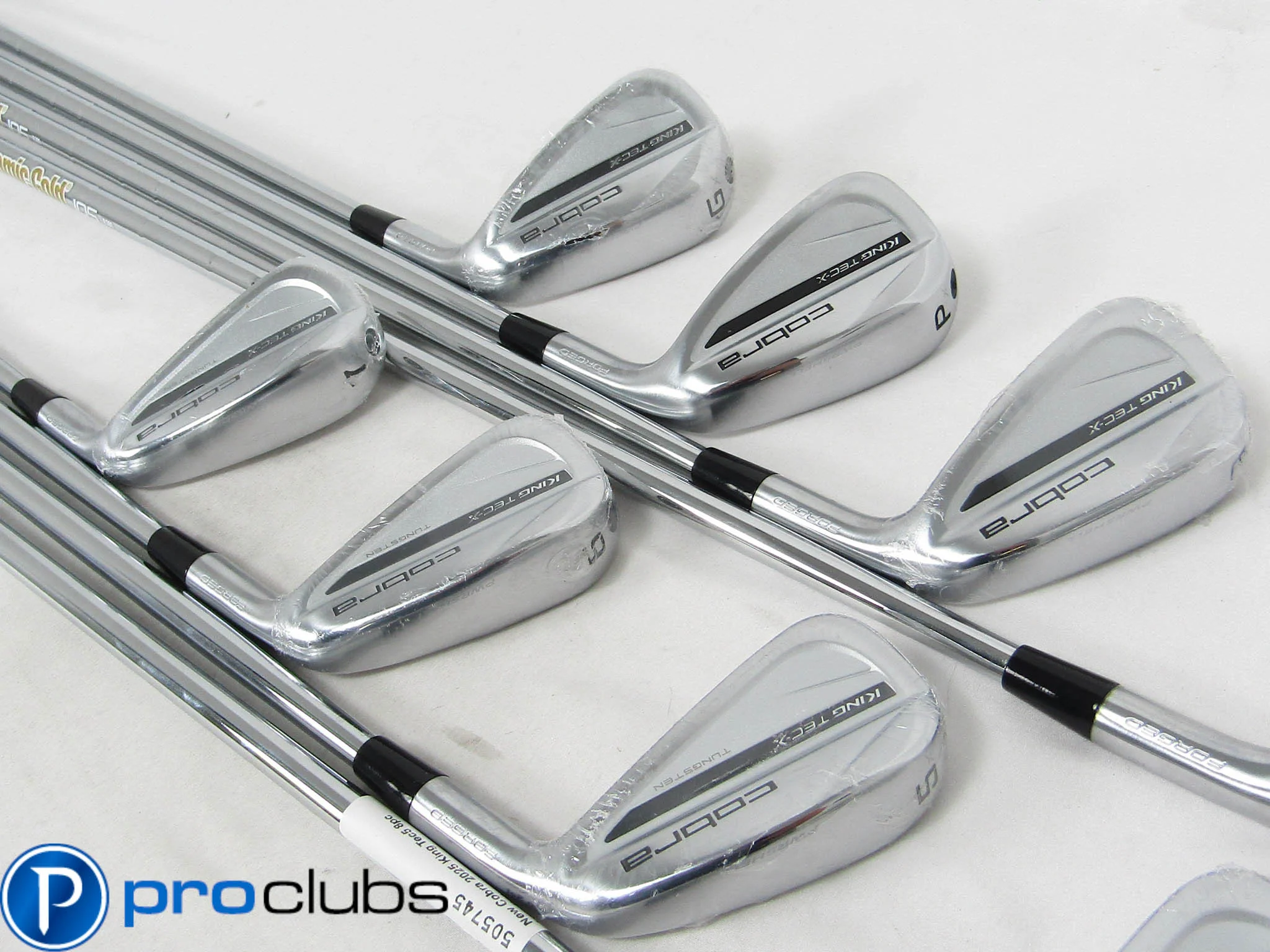 NEW COBRA 2025 KING TEC-X IRONS 4-PW,GW STEEL DYNAMIC GOLD 105 REGULAR (1* FLAT) - Image 3