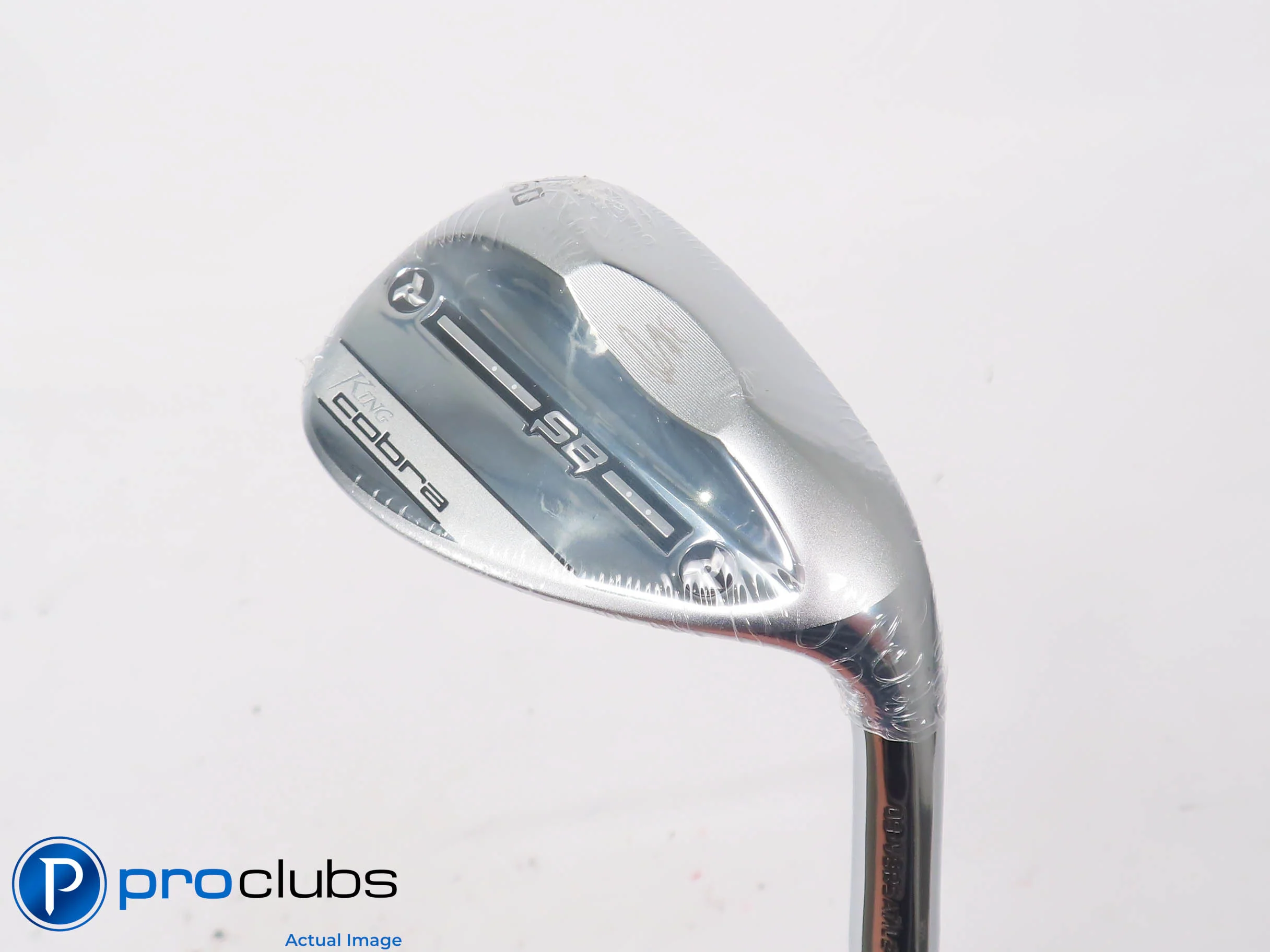 New! Cobra '21 SB Chrome Versatile 60*(8*) Wedge - TT Elevate Tour X-Flex 447474