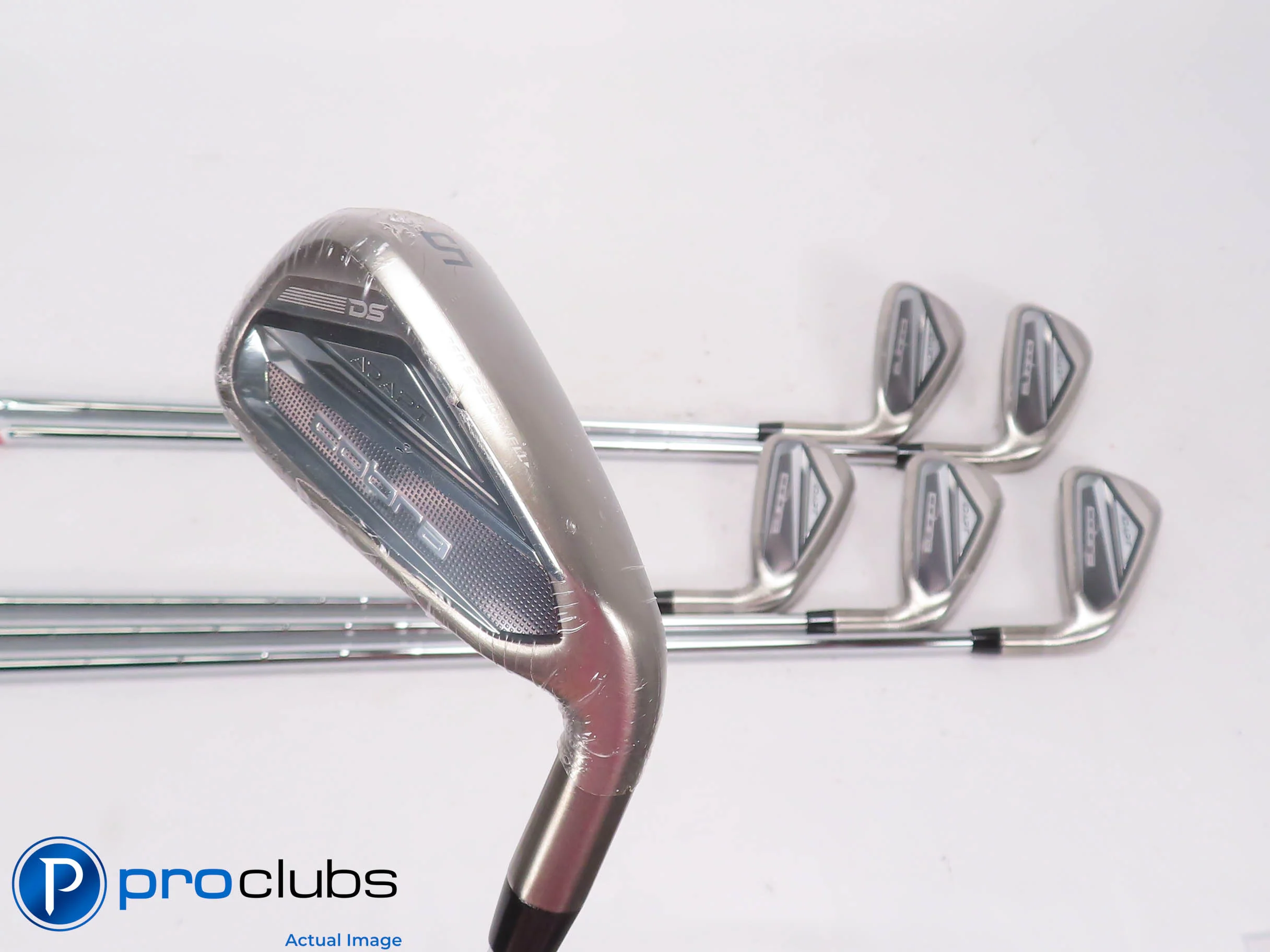 New Cobra DS-Adapt 5-PW Iron Set - KBS Tour Lite Stiff Flex Steel -3/4" 505540