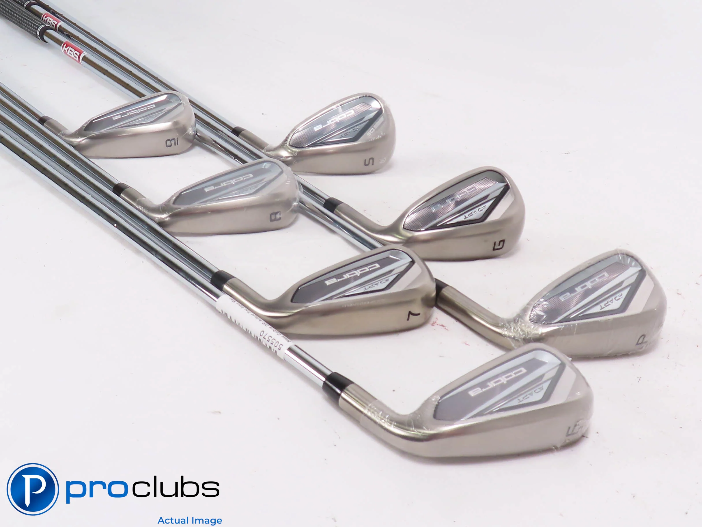 New Cobra DS-Adapt 6-PW,GW,SW Iron Set - KBS Regular Flex Steel -1/4" 505570 - Image 2