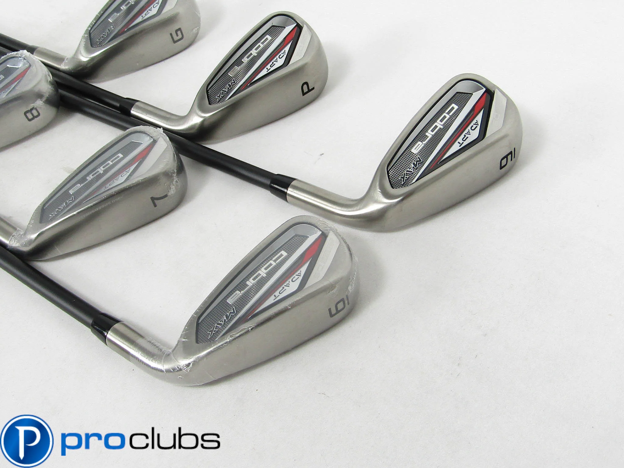 NEW LADIES COBRA DS ADAPT MAX IRONS 6-PW,GW WOMEN'S #505560 - Image 2