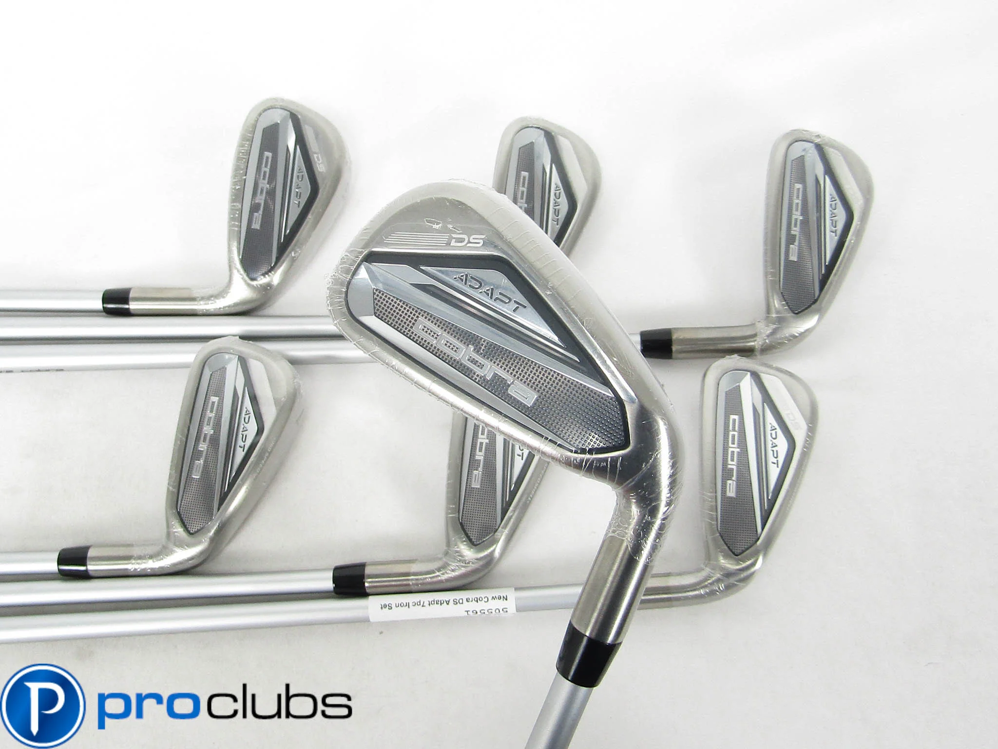 NEW LADIES COBRA DS ADAPT IRONS 5-PW,GW GRAPHITE ULTRALITE 45 WOMEN'S (+1")