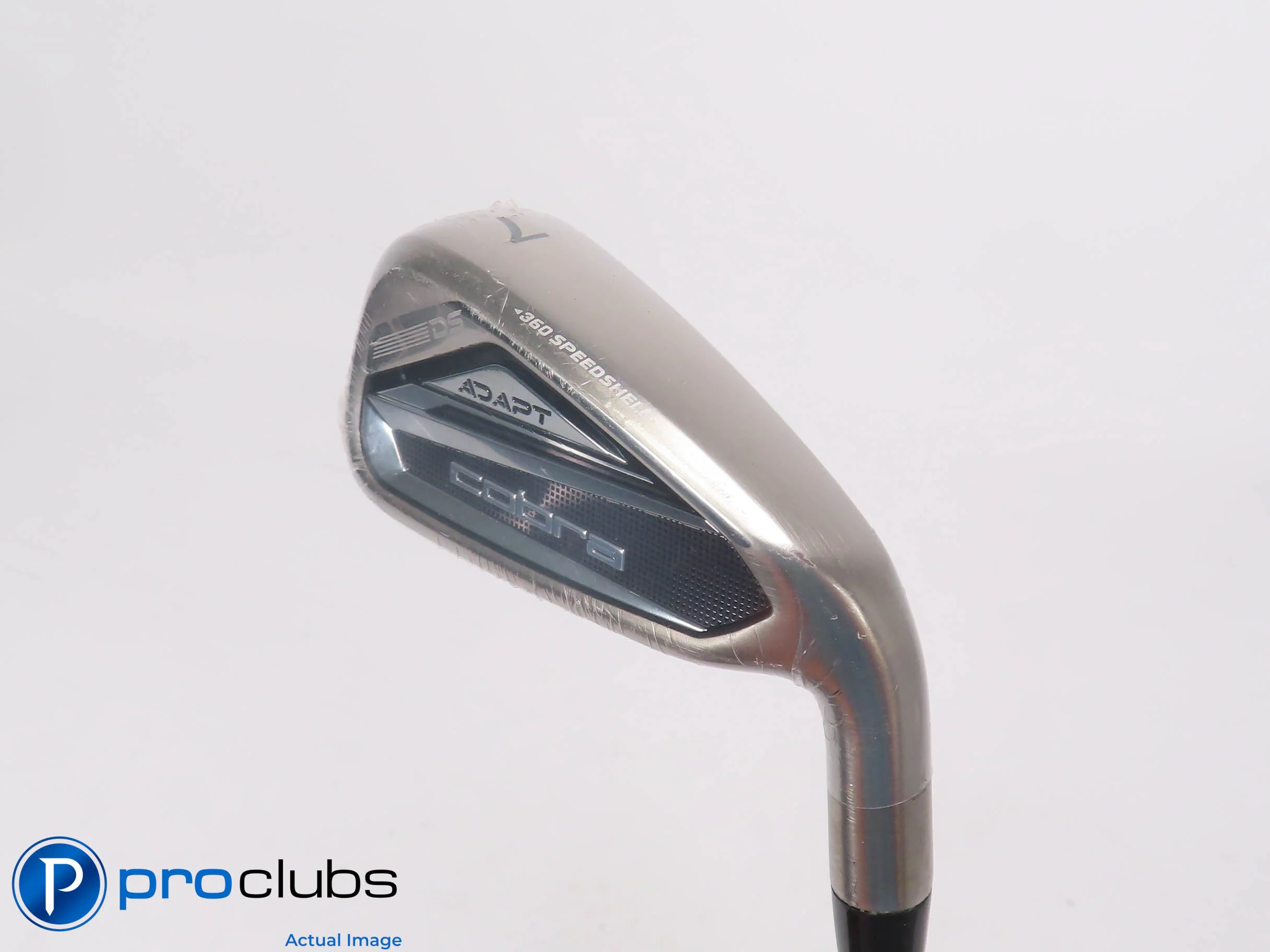 New! Cobra DS-Adapt 7 Iron - KBS C-Taper Lite 110g Stiff Flex Steel - 505294