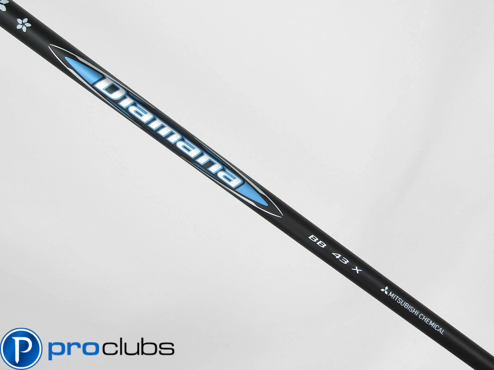 NEW DIAMANA '2024 BB BLUE BOARD 43 X-FLEX DRIVER SHAFT #511775