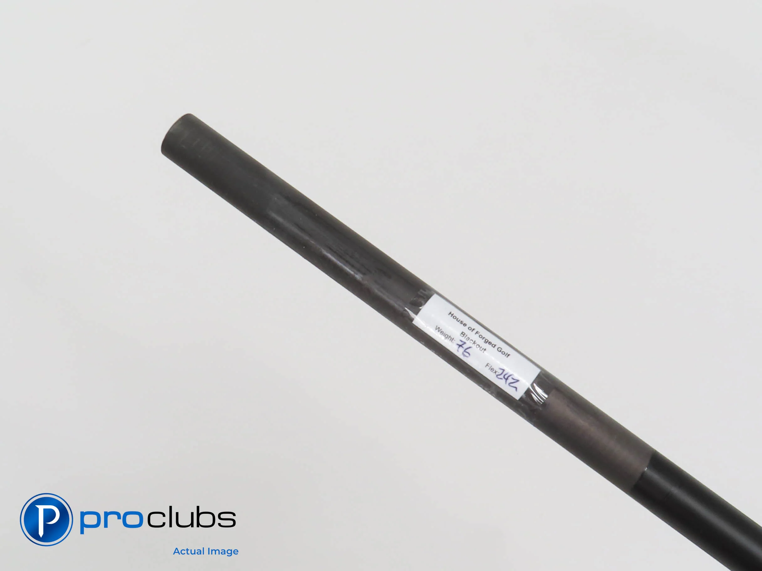 NEW! HOUSE OF FORGED Blackout - R Flex (242-CPM) 76g - 46" Raw Uncut - 402421 - Image 2