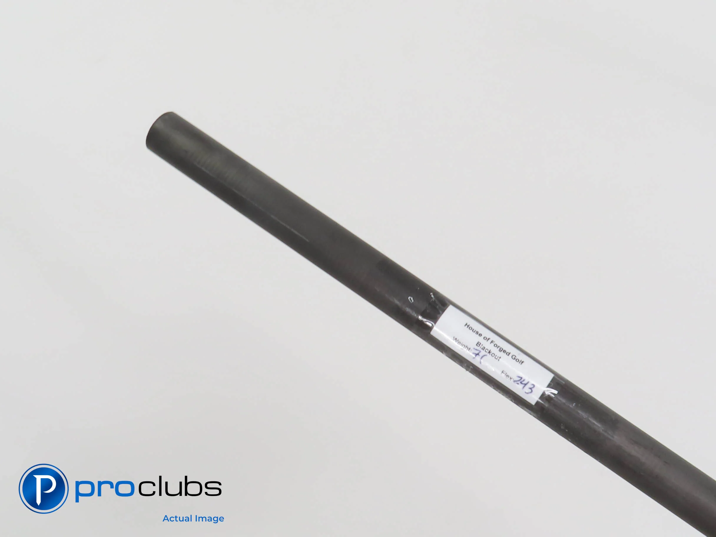NEW! HOUSE OF FORGED Blackout Regular Flex 243-CPM 71g - 46" Raw Uncut - 402427 - Image 2
