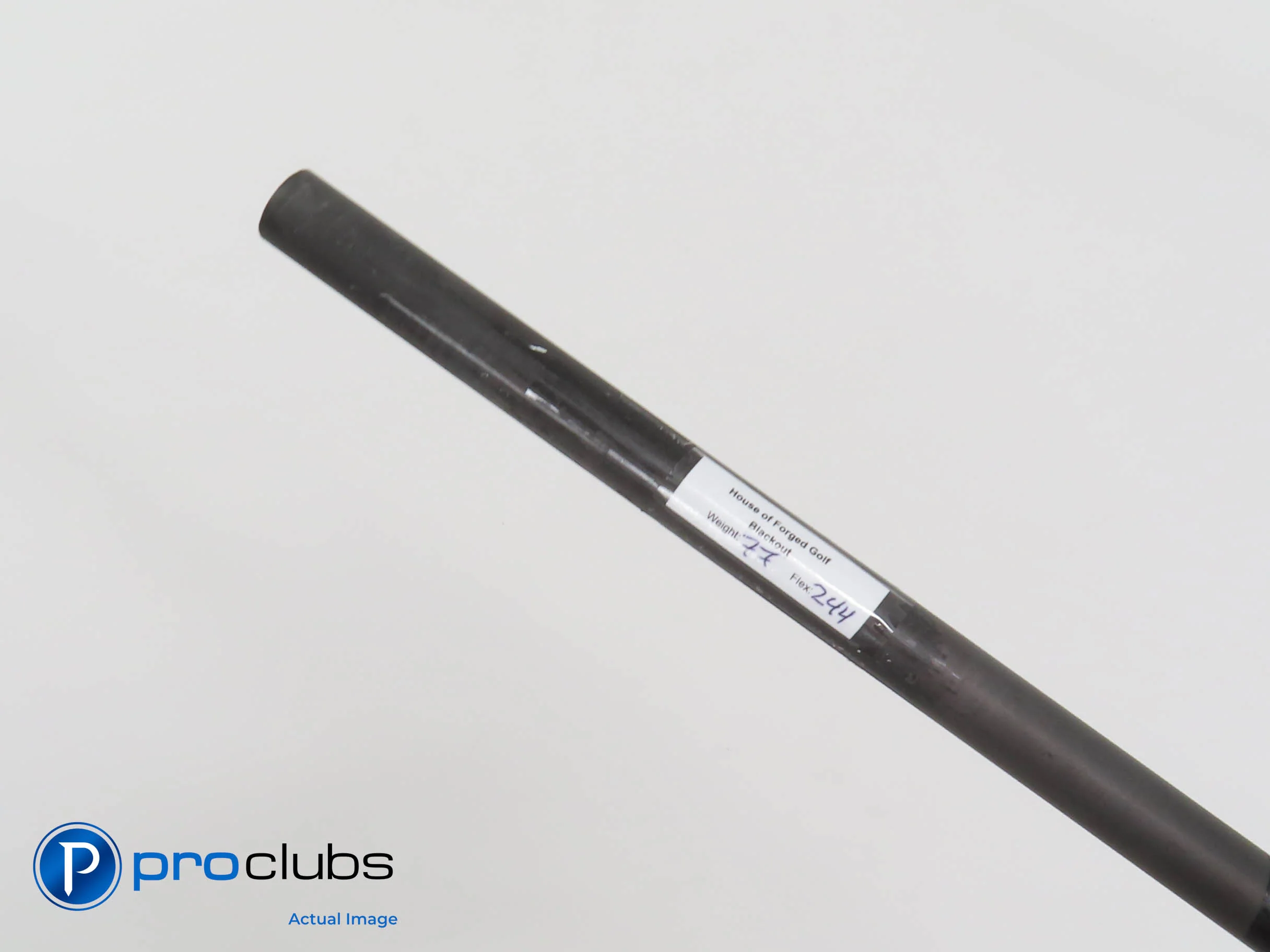 NEW! HOUSE OF FORGED Blackout - R Flex (244-CPM) 77g - 46" Raw Uncut - 402416 - Image 2
