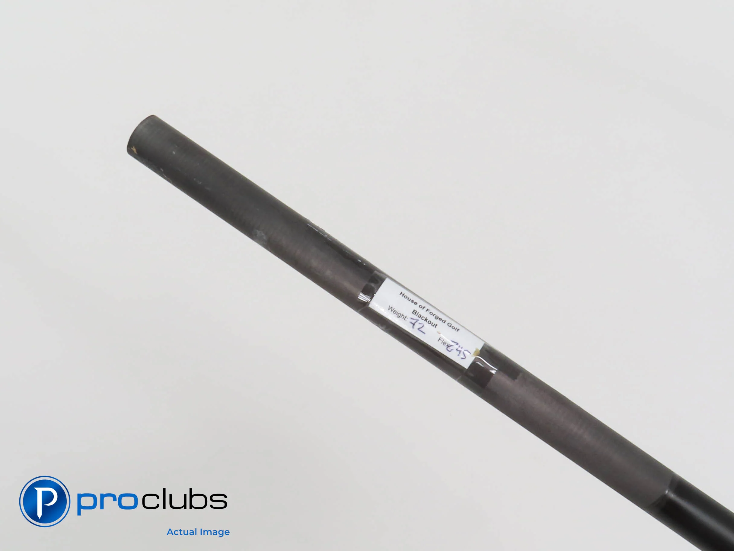 NEW! HOUSE OF FORGED Blackout - R Flex (245-CPM) 72g - 46" Raw Uncut - 402419 - Image 2