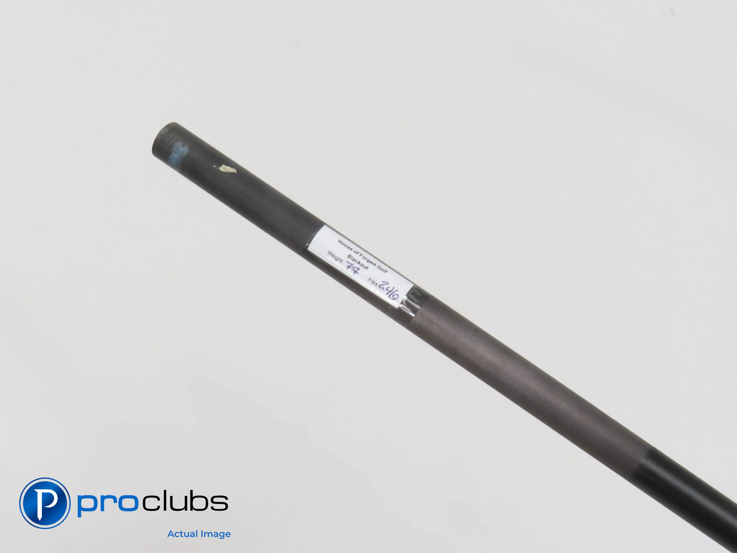 NEW! HOUSE OF FORGED Blackout - R Flex (246-CPM) 77g - 46" Raw Uncut - 402437 - Image 2