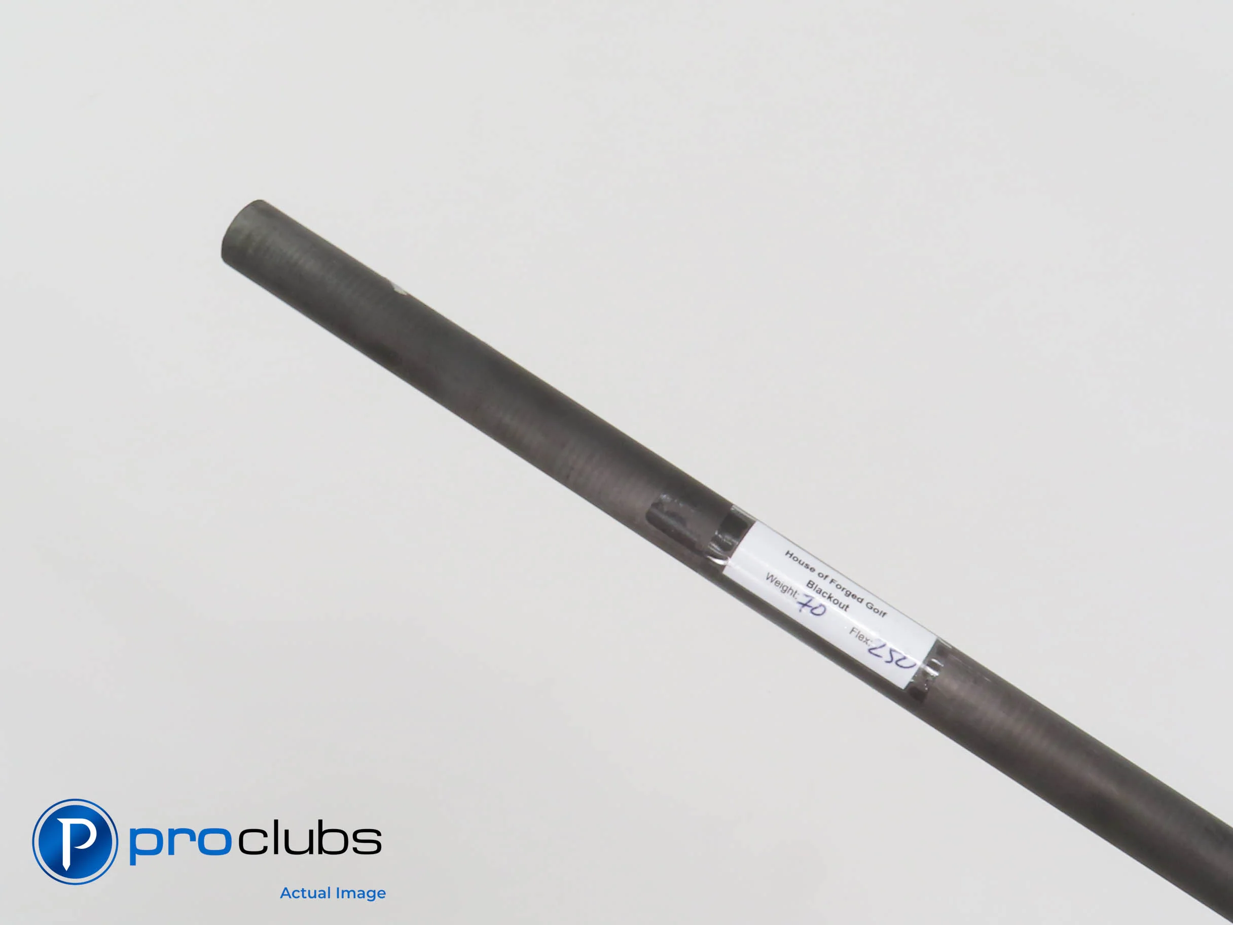 NEW! HOUSE OF FORGED Blackout - S Flex (250-CPM) 70g - 46" Raw Uncut - 402415 - Image 2