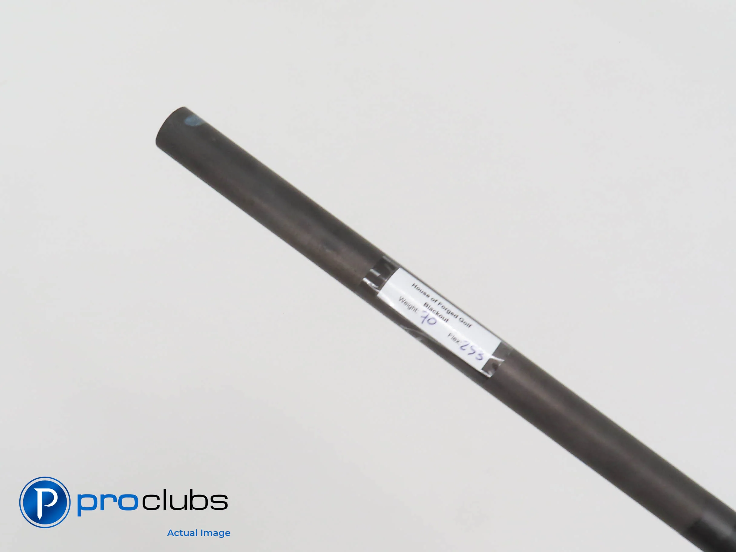 NEW! HOUSE OF FORGED Blackout - S Flex (253-CPM) 70g - 46" Raw Uncut - 402426 - Image 2