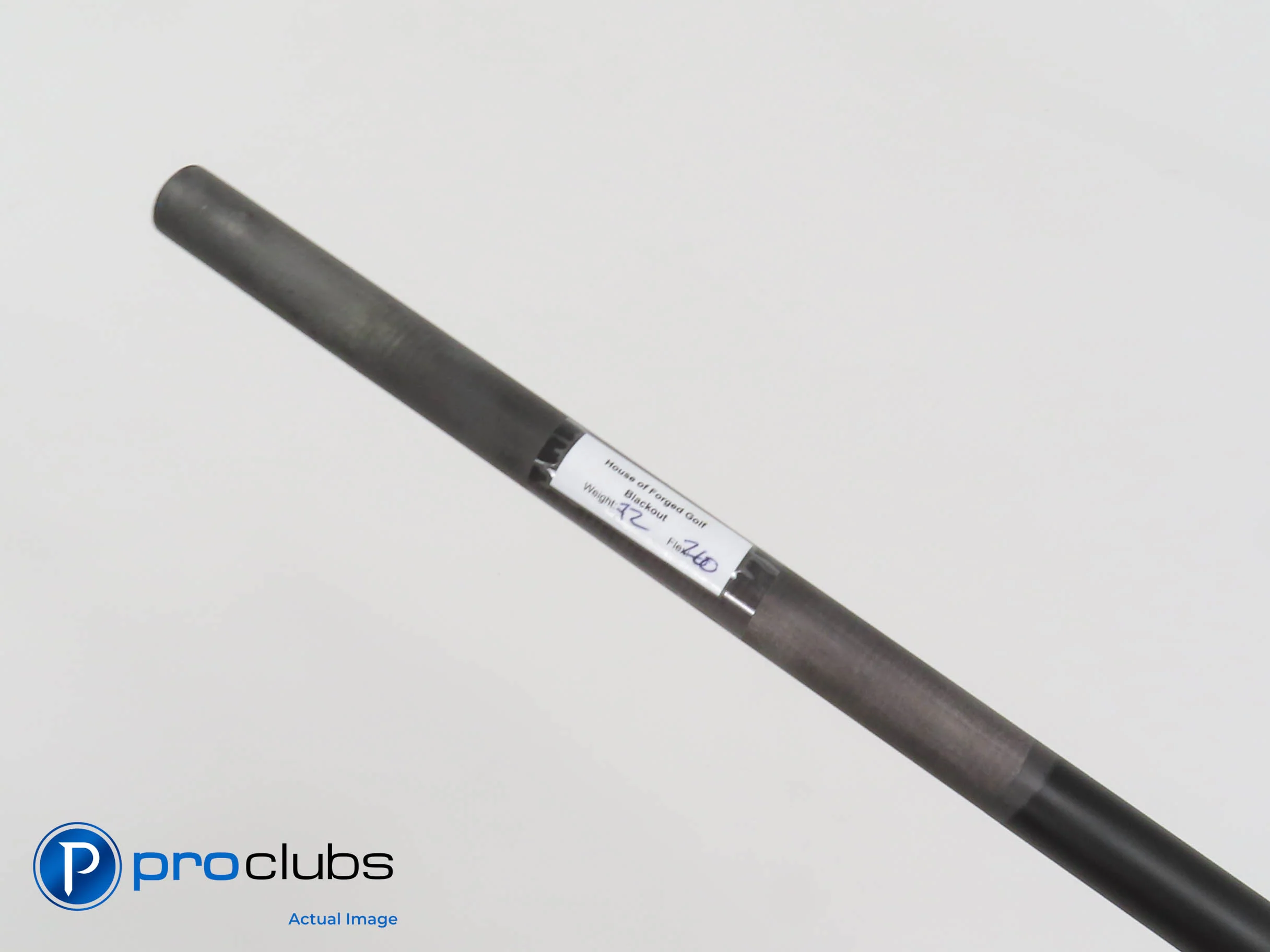 NEW! HOUSE OF FORGED Blackout - X Flex (260-CPM) 72g - 46" Raw Uncut - 402453 - Image 2
