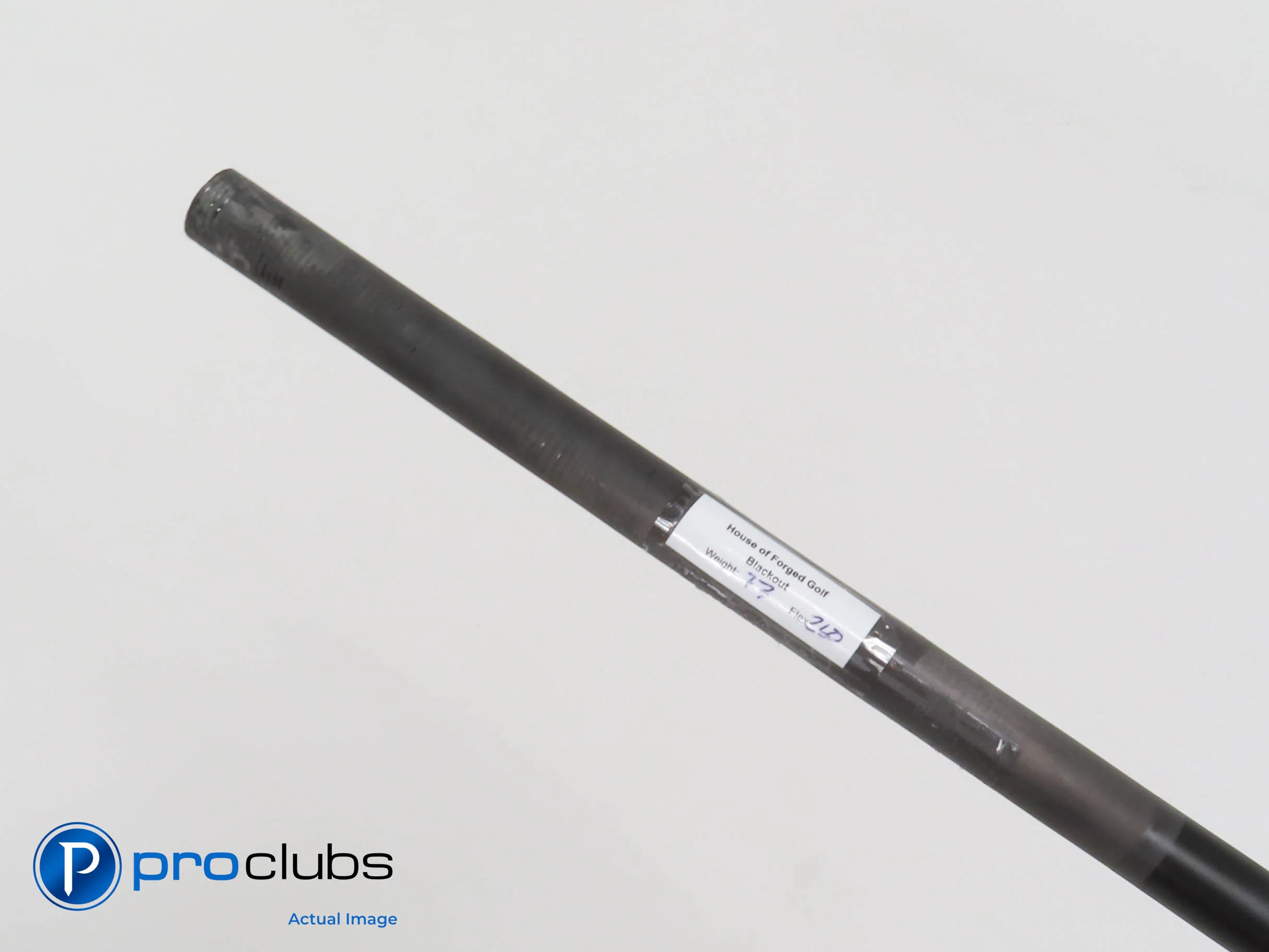 NEW! HOUSE OF FORGED Blackout - X Flex (260-CPM) 73g - 46" Raw Uncut - 402441 - Image 2