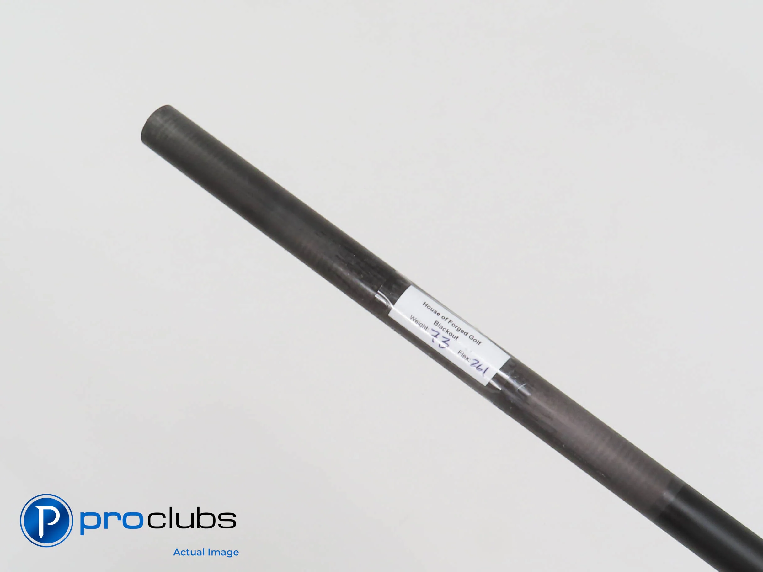 NEW! HOUSE OF FORGED Blackout - X Flex (261-CPM) 73g - 46" Raw Uncut - 402422 - Image 2