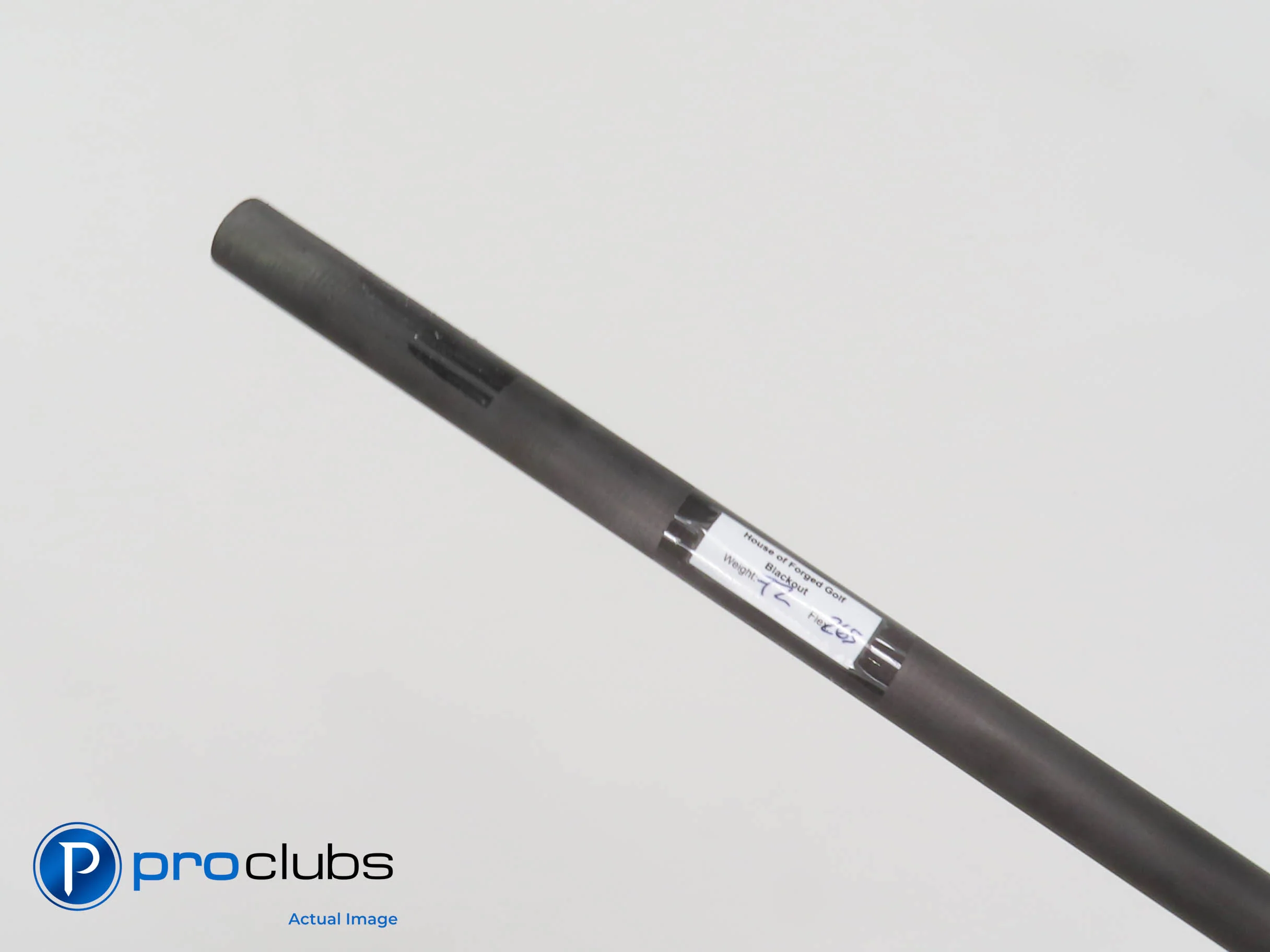 NEW! HOUSE OF FORGED Blackout - X Flex (265-CPM) 72g - 46" Raw Uncut - 402458 - Image 2