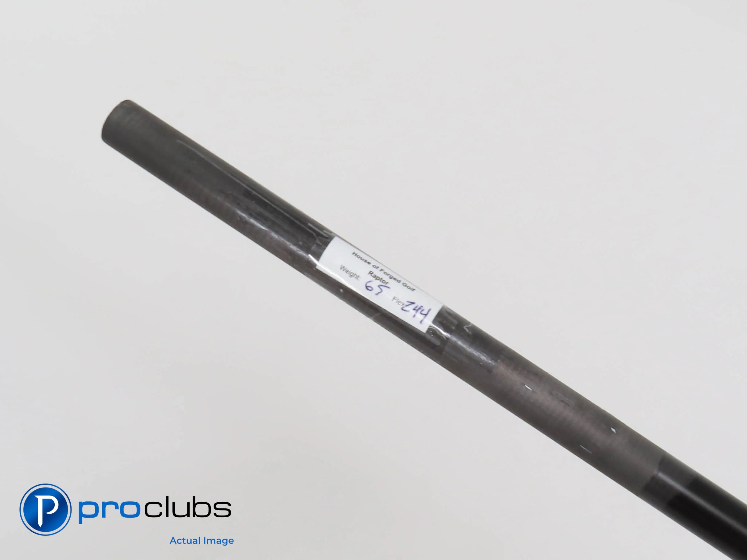 NEW! HOUSE OF FORGED Raptor - R Flex (244-CPM) 65g - 46" Raw Uncut - 402502 - Image 2