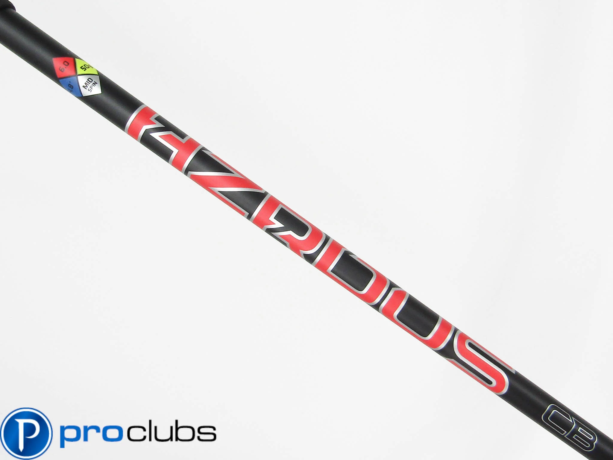 NEW PROJECT X HZRDUS RED CB 50 6.0 STIFF FLEX 5 WOOD SHAFT w/Cobra Tip #508885