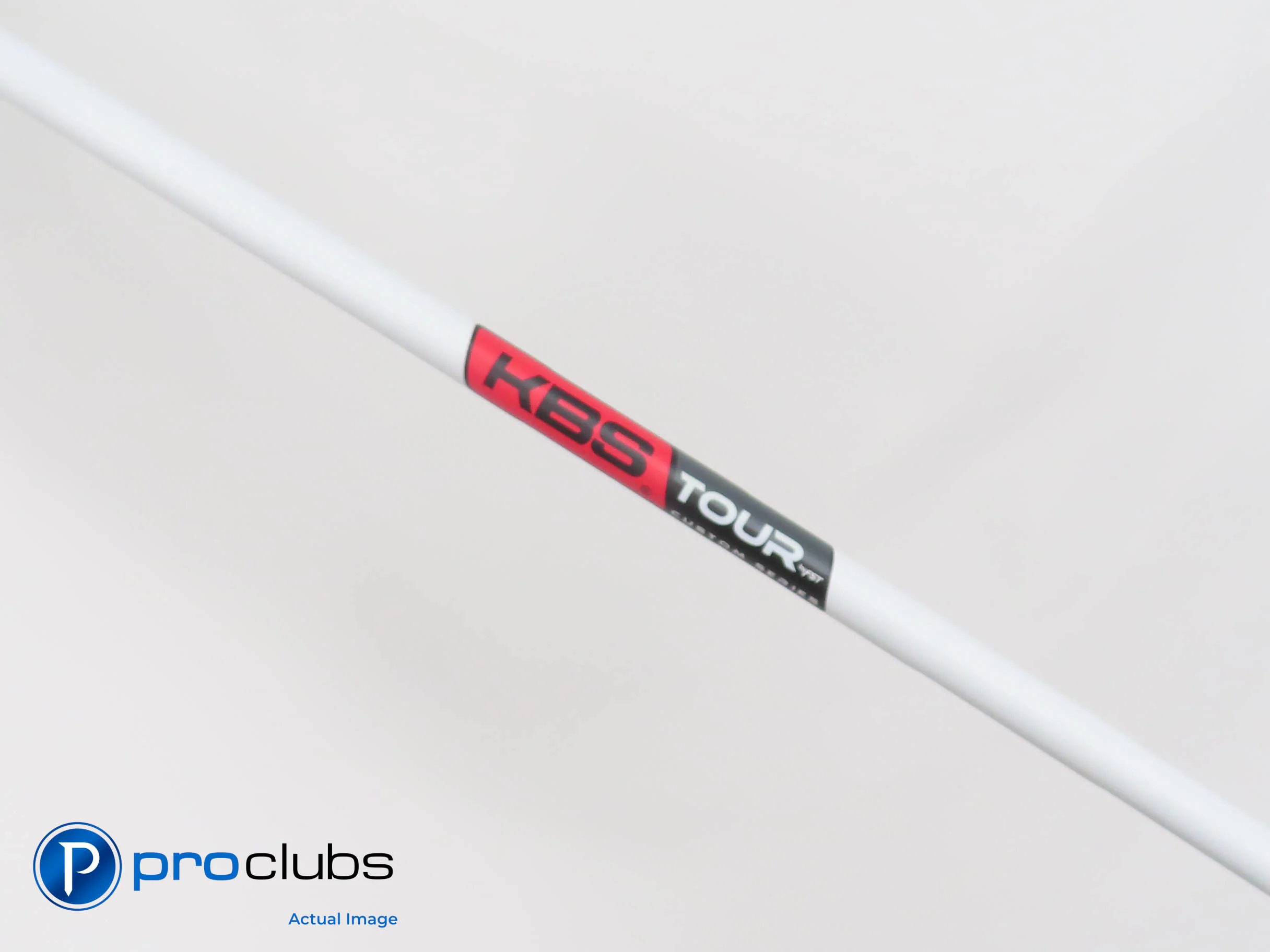 New KBS Custom Series White Regular Flex Wedge Shaft .355" Taper Tip #504105