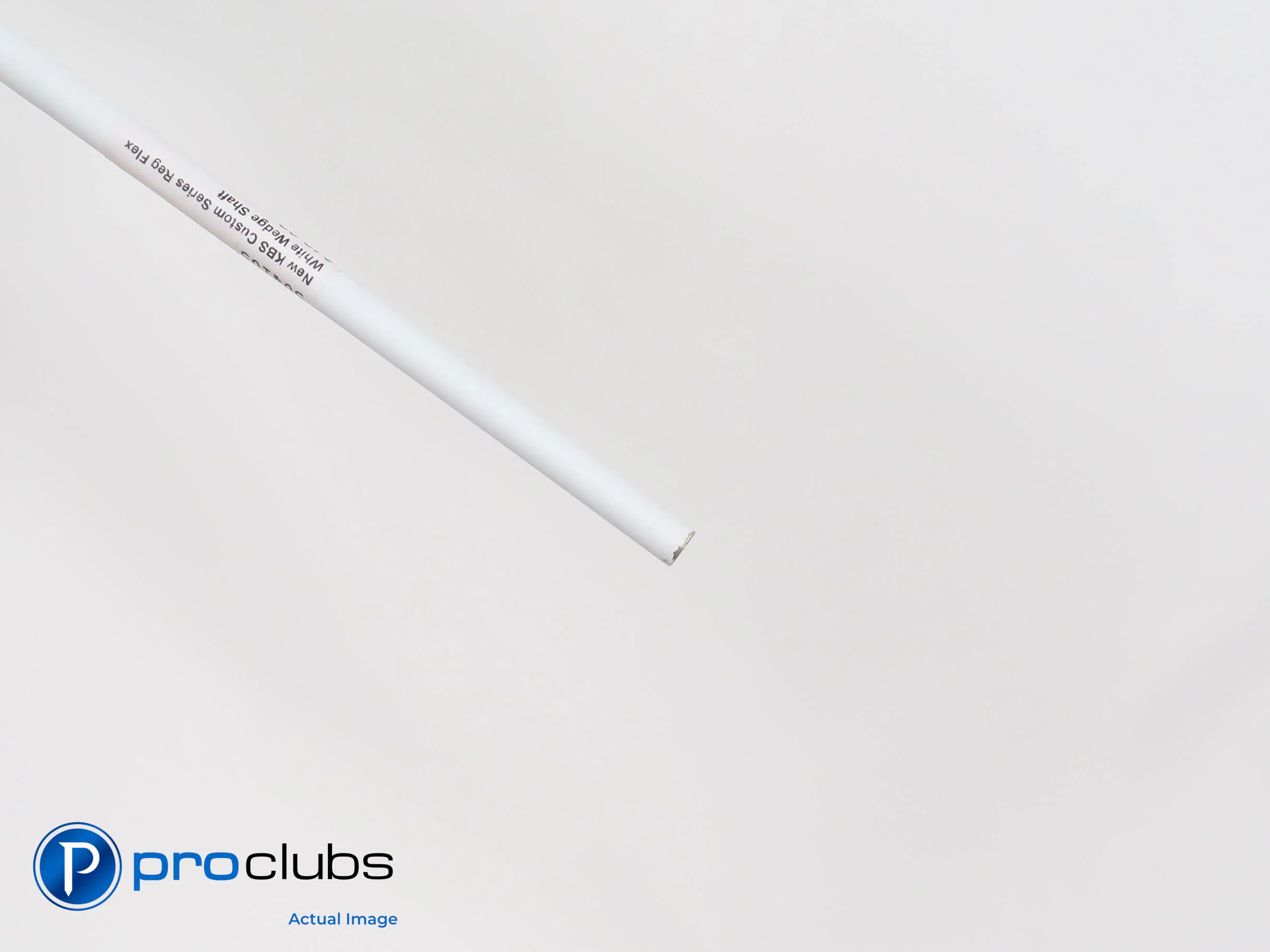New KBS Custom Series White Regular Flex Wedge Shaft .355" Taper Tip #504105 - Image 3