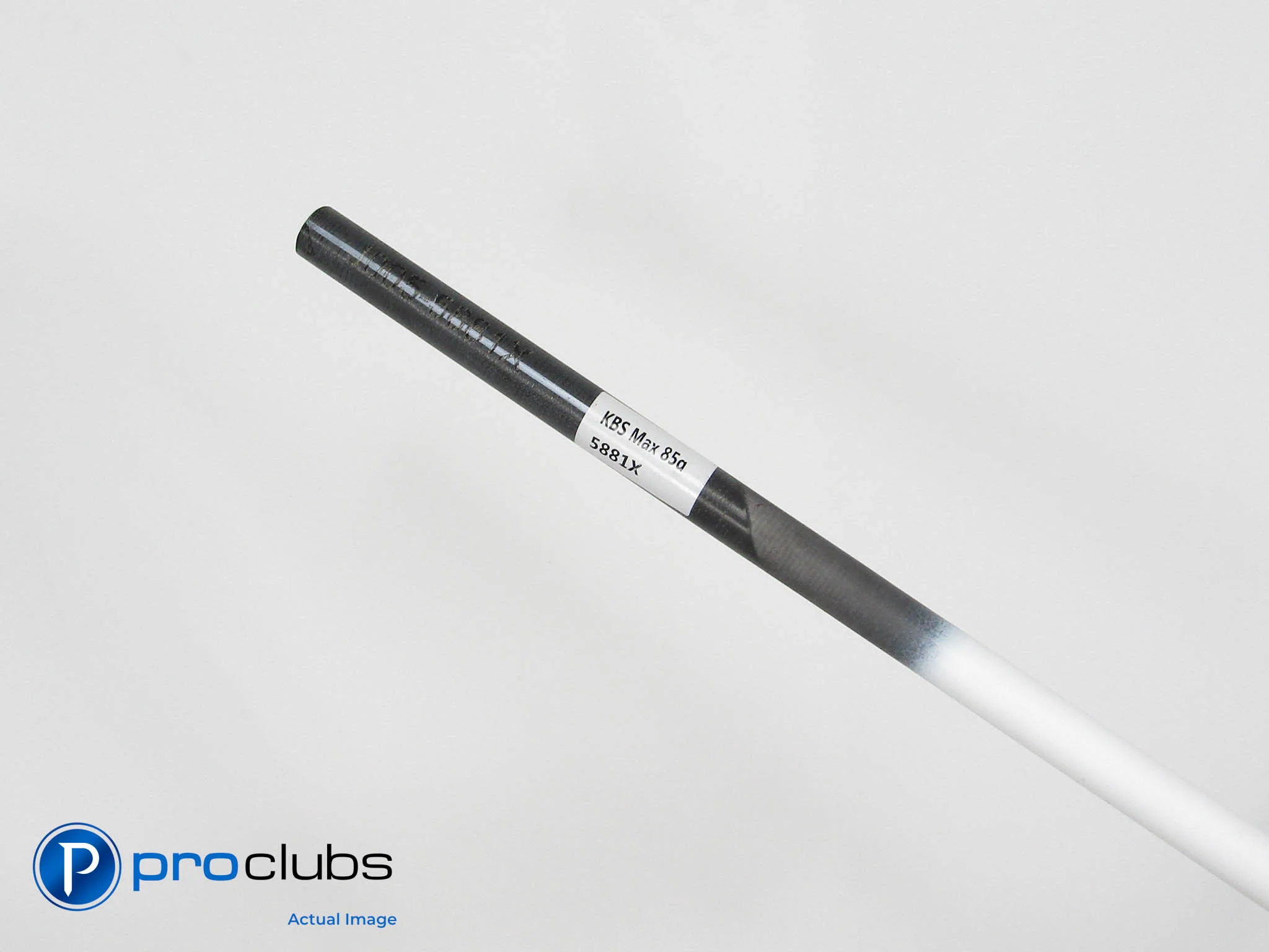 New KBS Max 85 Stiff Flex Graphite Iron / Hybrid Shaft .370" Tip #510600 - Image 2